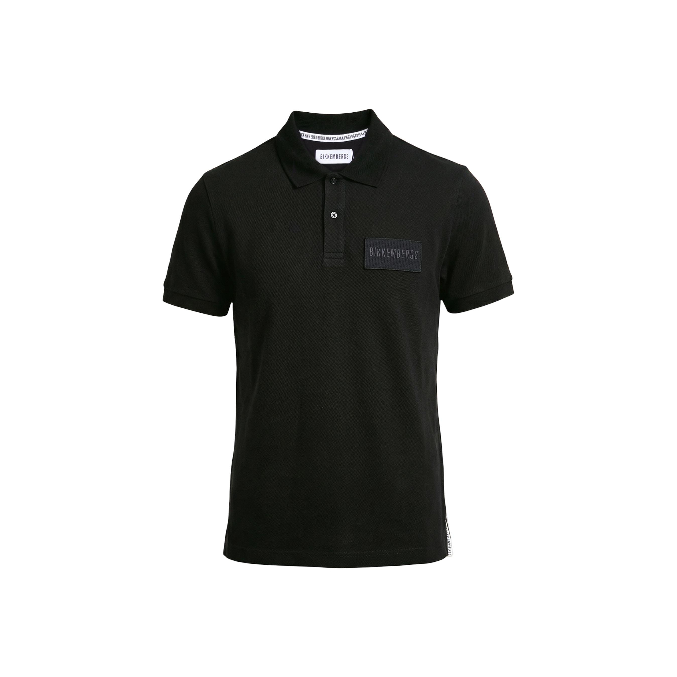 Снимка на Мъжка блуза с яка BIKKEMBERGS