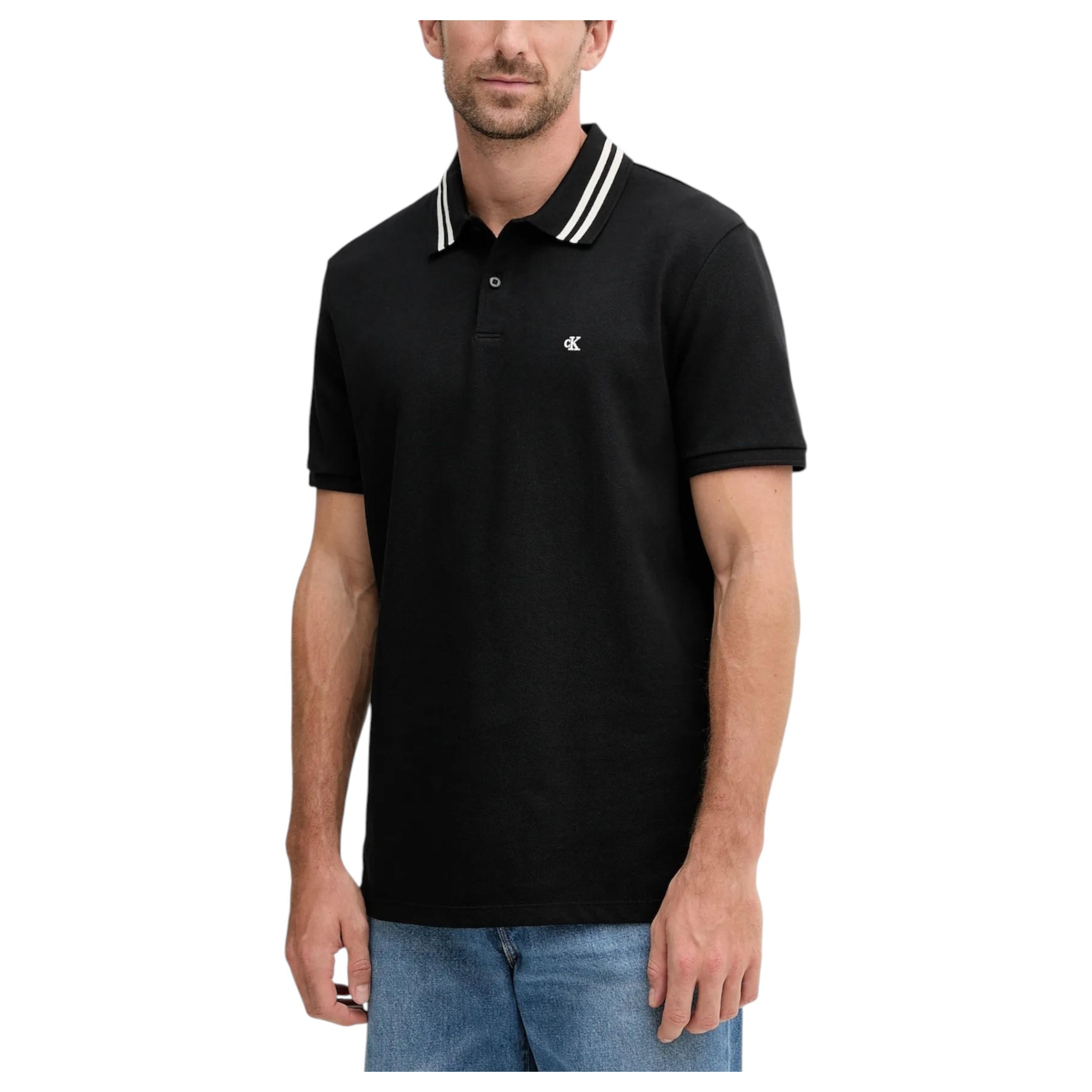 Снимка на Мъжка блуза с яка CALVIN KLEIN