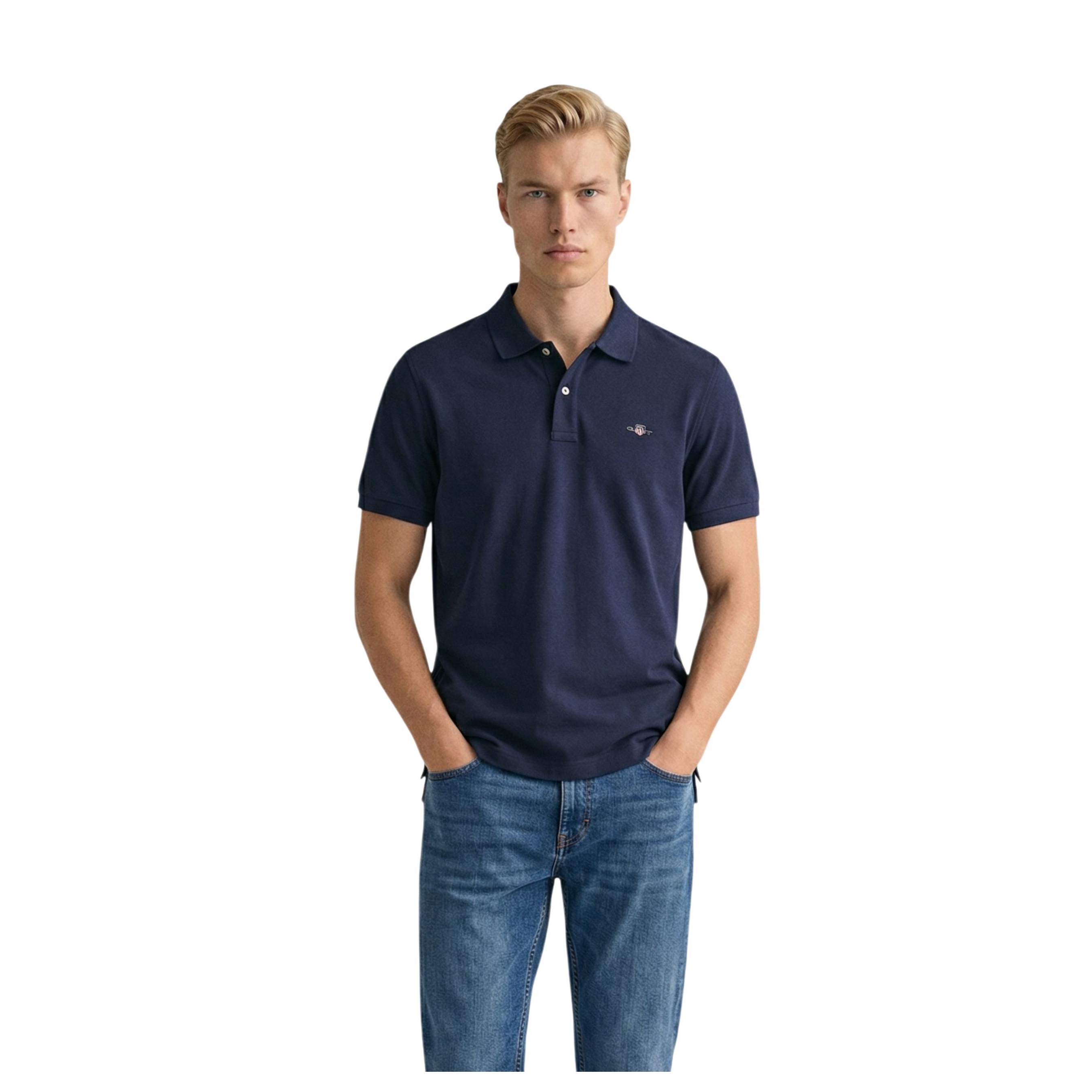 Снимка на Мъжка блуза с яка GANT