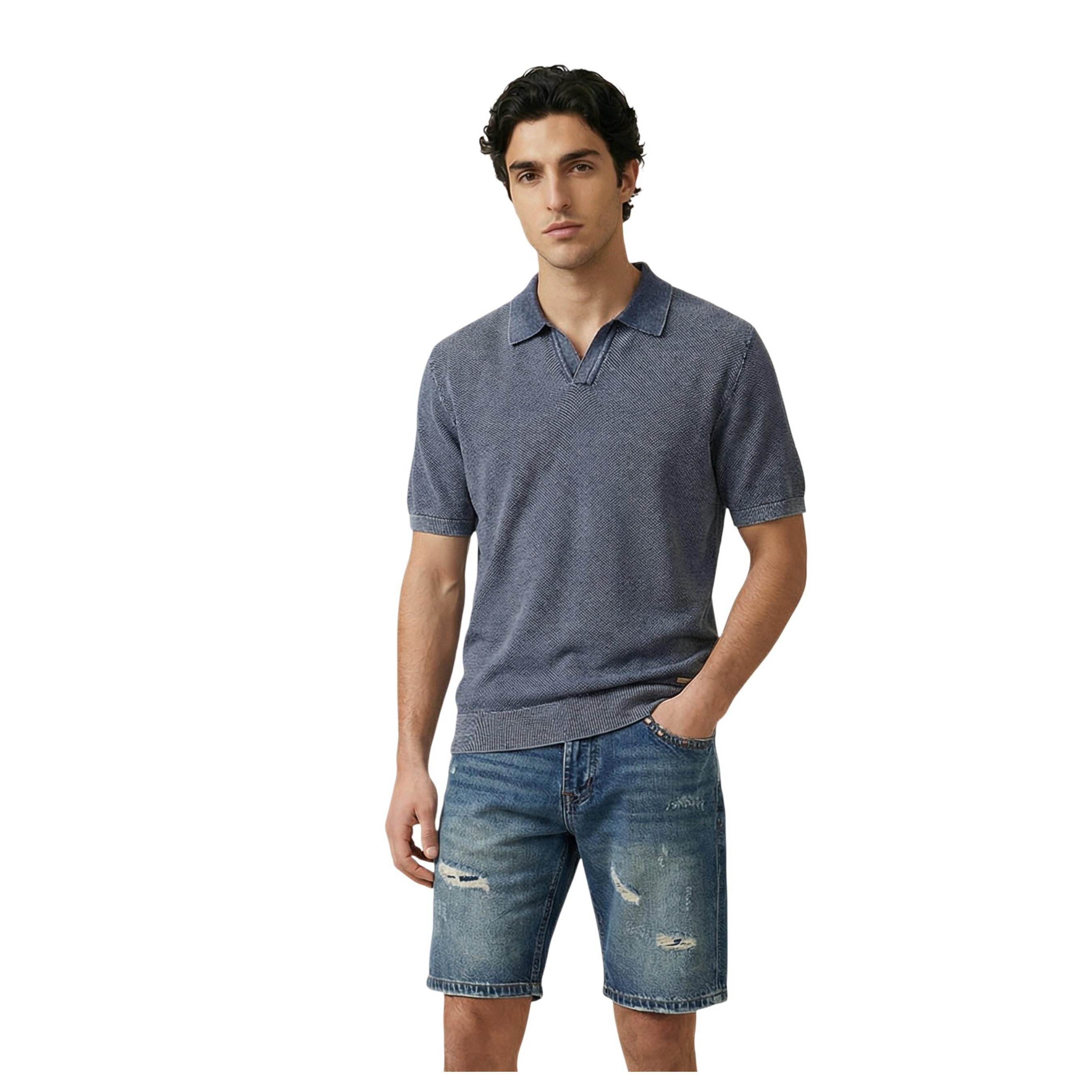 Снимка на Мъжка блуза с яка GIANNI LUPO