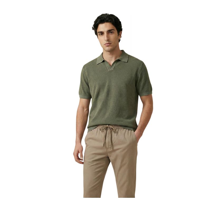 Мъжка блуза с яка