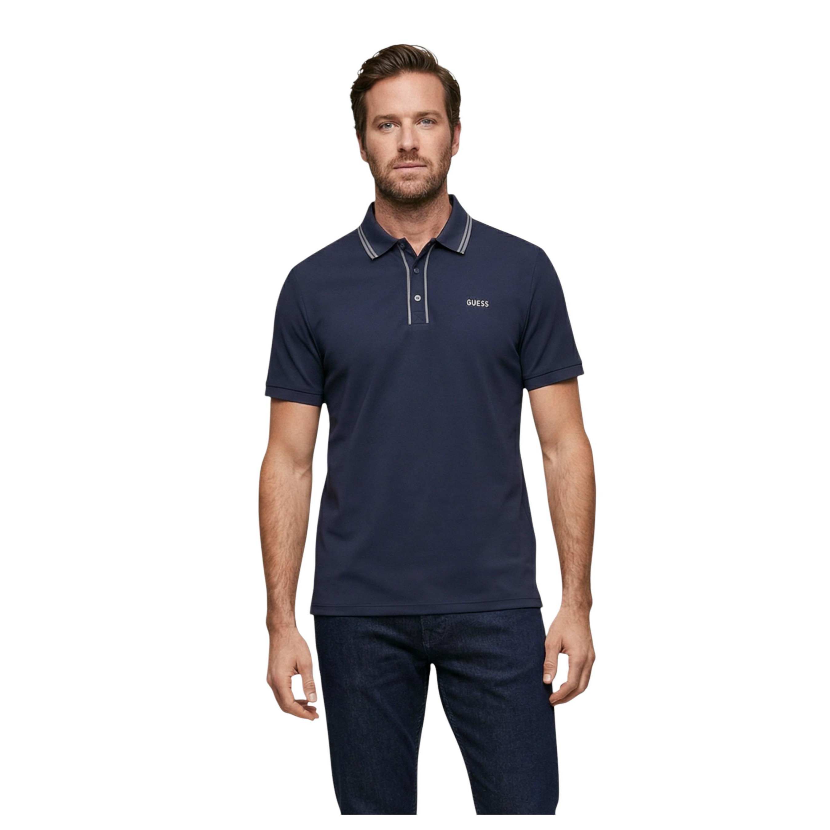 Снимка на Мъжка блуза с яка GUESS