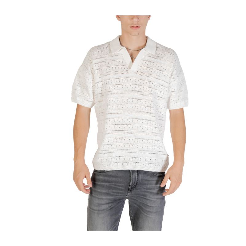 Мъжка блуза с яка