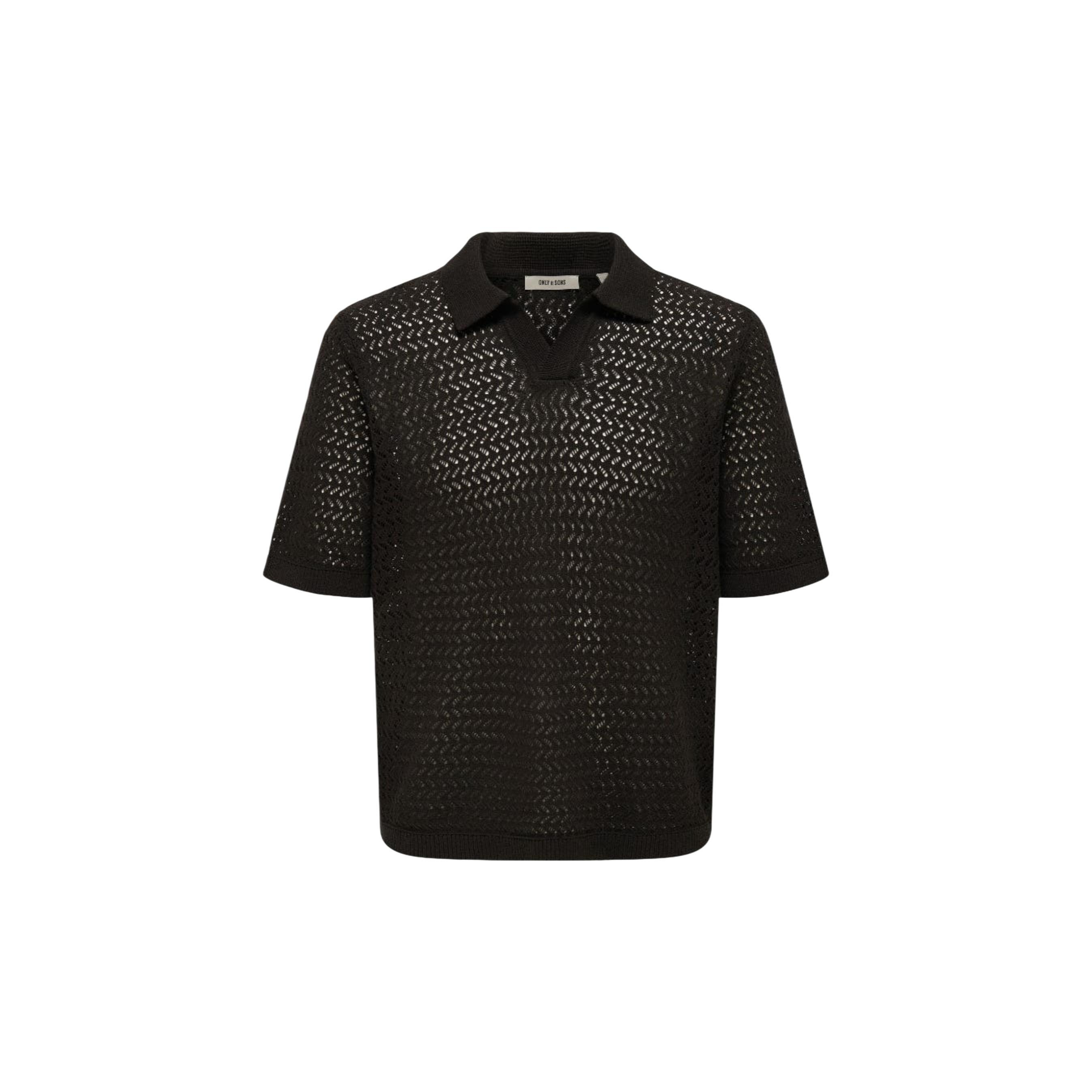 Снимка на Мъжка блуза с яка ONLY&SONS