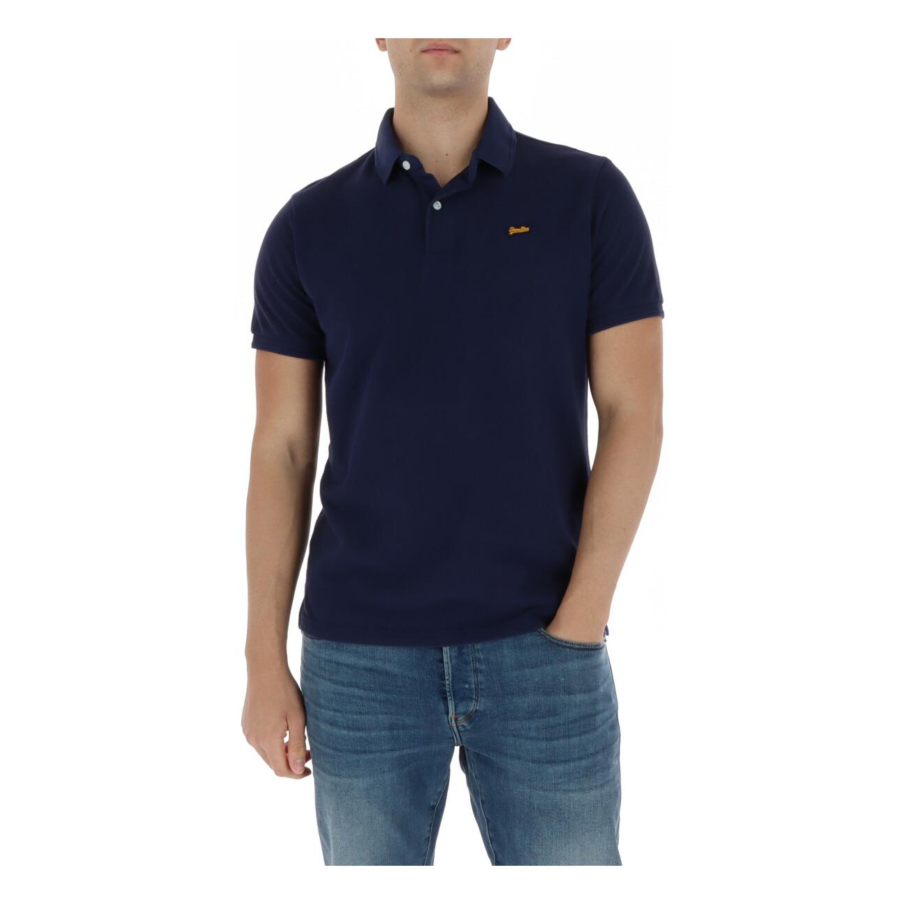 Снимка на Мъжка блуза с яка SUPERDRY