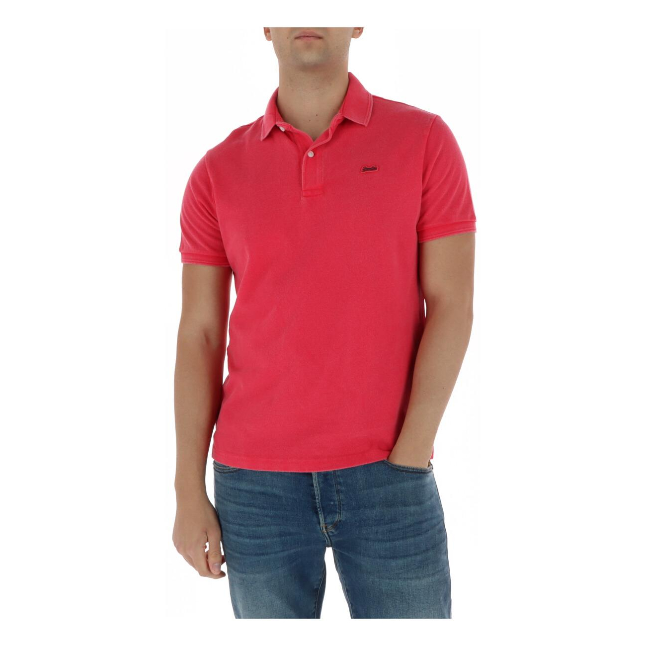 Снимка на Мъжка блуза с яка SUPERDRY