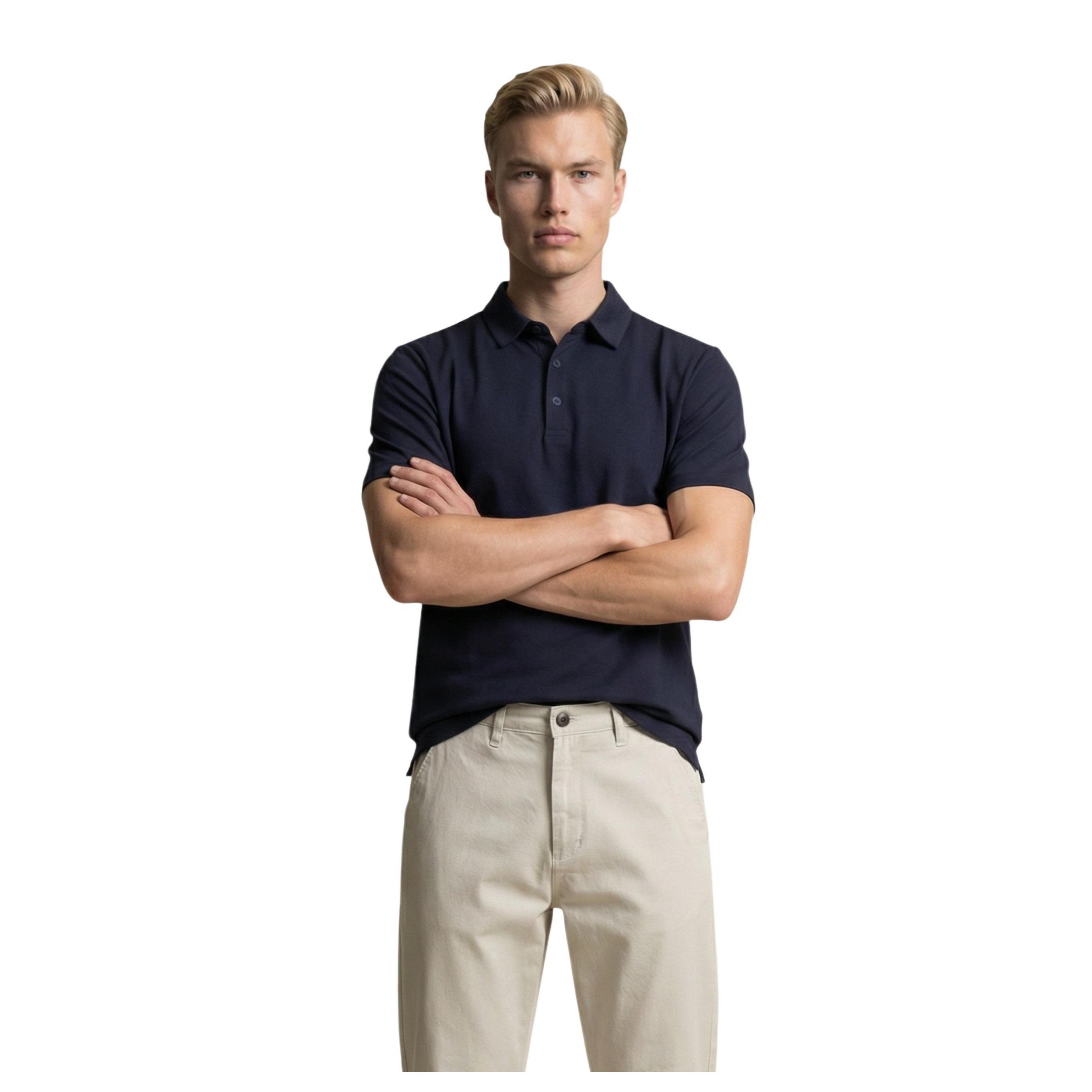 Снимка на Мъжка блуза с яка YOS