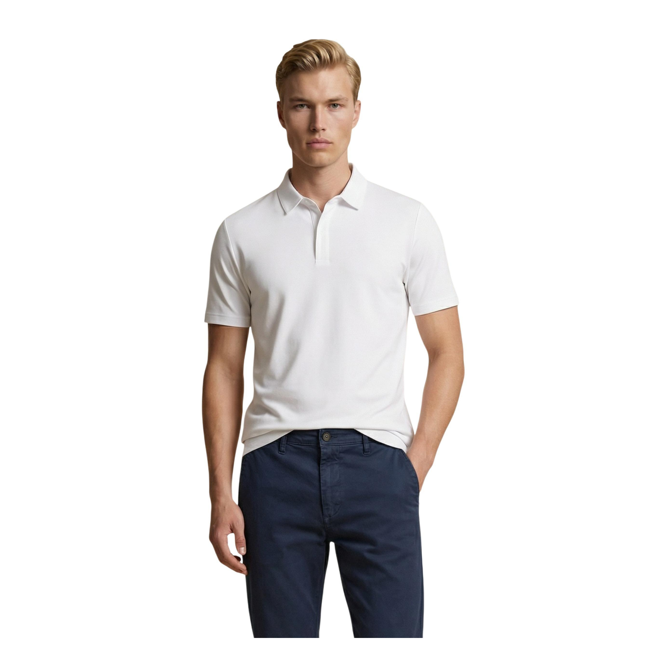 Снимка на Мъжка блуза с яка YOS