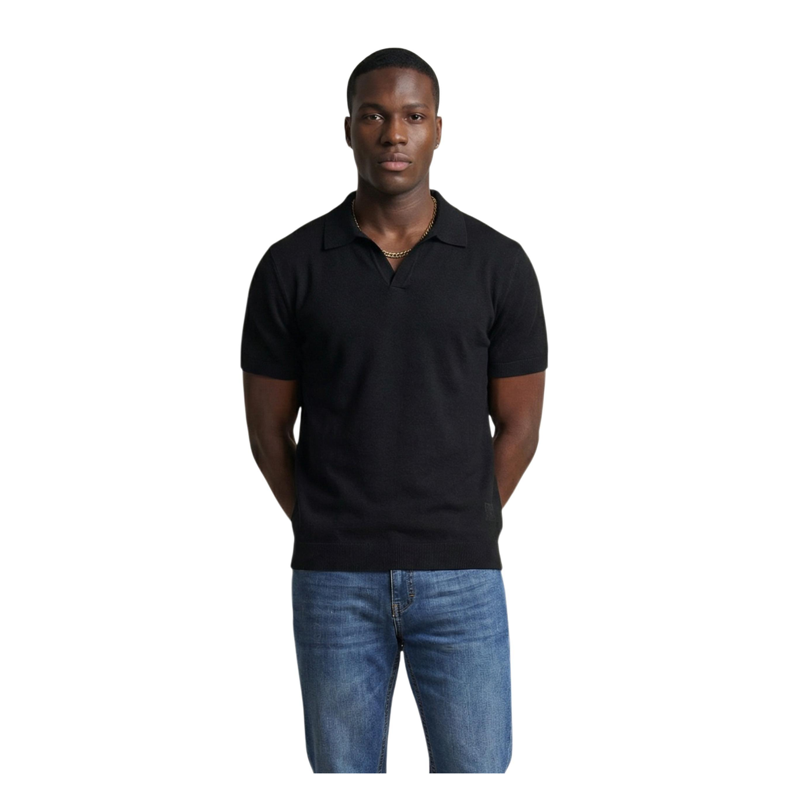 Снимка на Мъжка блуза с яка YOS