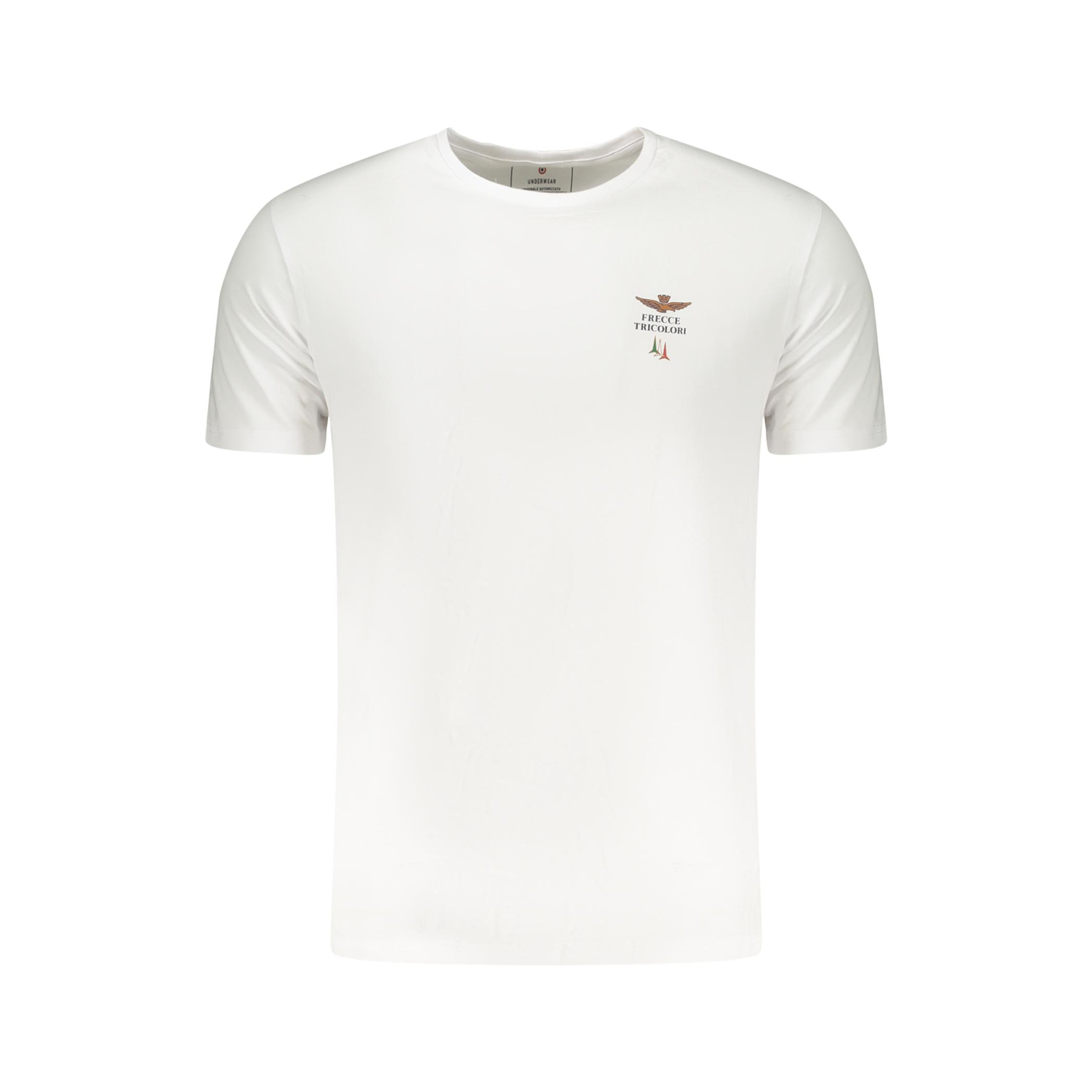 Снимка на Мъжка бяла тениска за открито  AERONAUTICA MILITARE