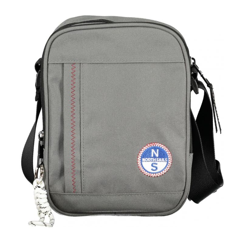 Мъжка чанта за рамо , сива