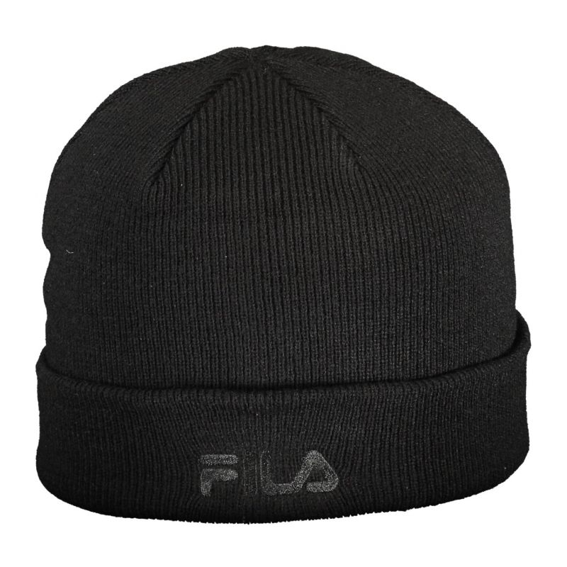 Мъжка черна шапка с козирка