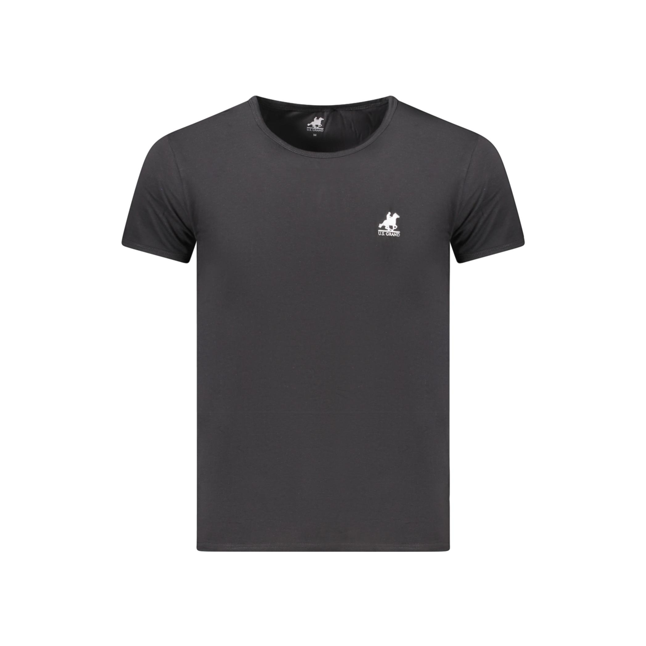 Снимка на Мъжка черна тениска с къс ръкав us grand U.S. GRAND