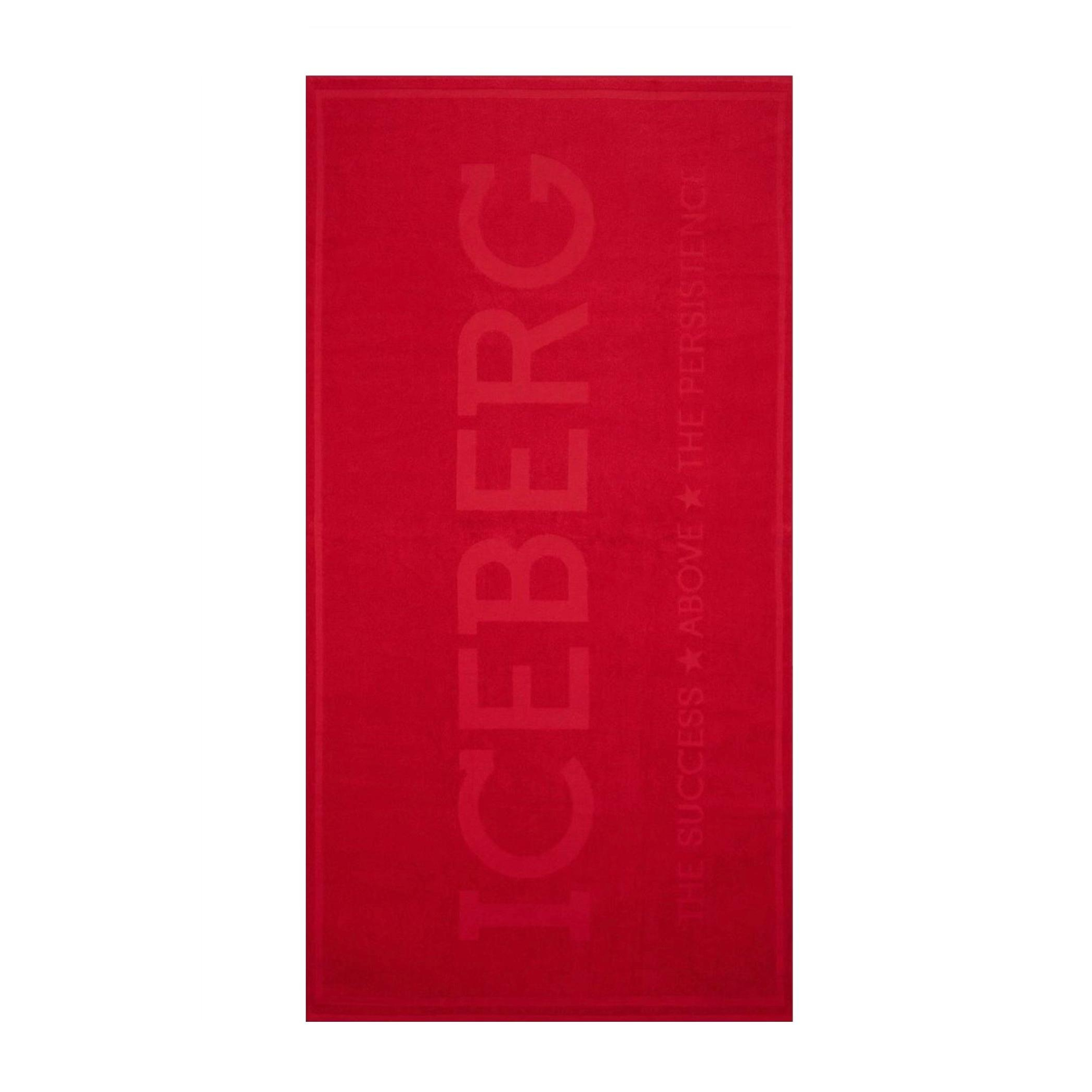 Снимка на Мъжка червена плажна кърпа  ICEBERG