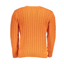 Снимка на Мъжка оранжева фланелка на us grand U.S. GRAND