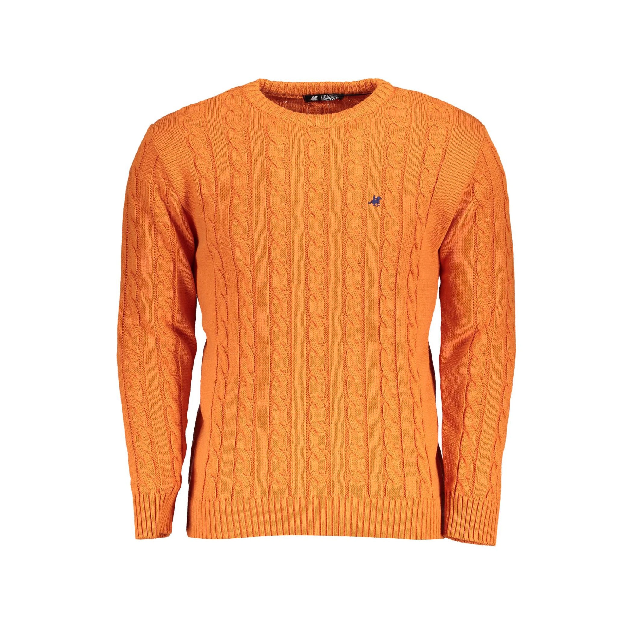 Снимка на Мъжка оранжева фланелка на us grand U.S. GRAND