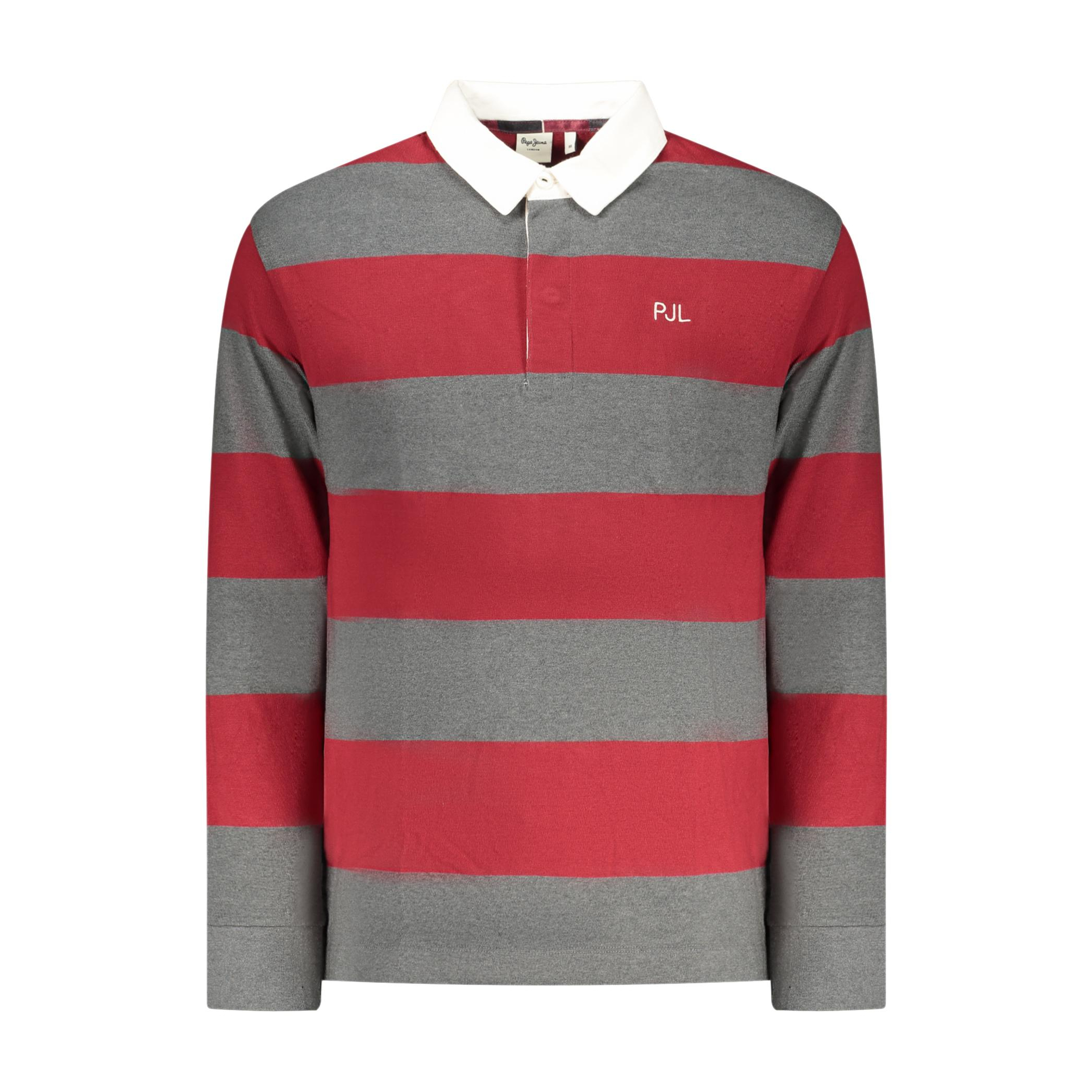 Снимка на Мъжка поло близа с дълъг ръкав , червена PEPE JEANS