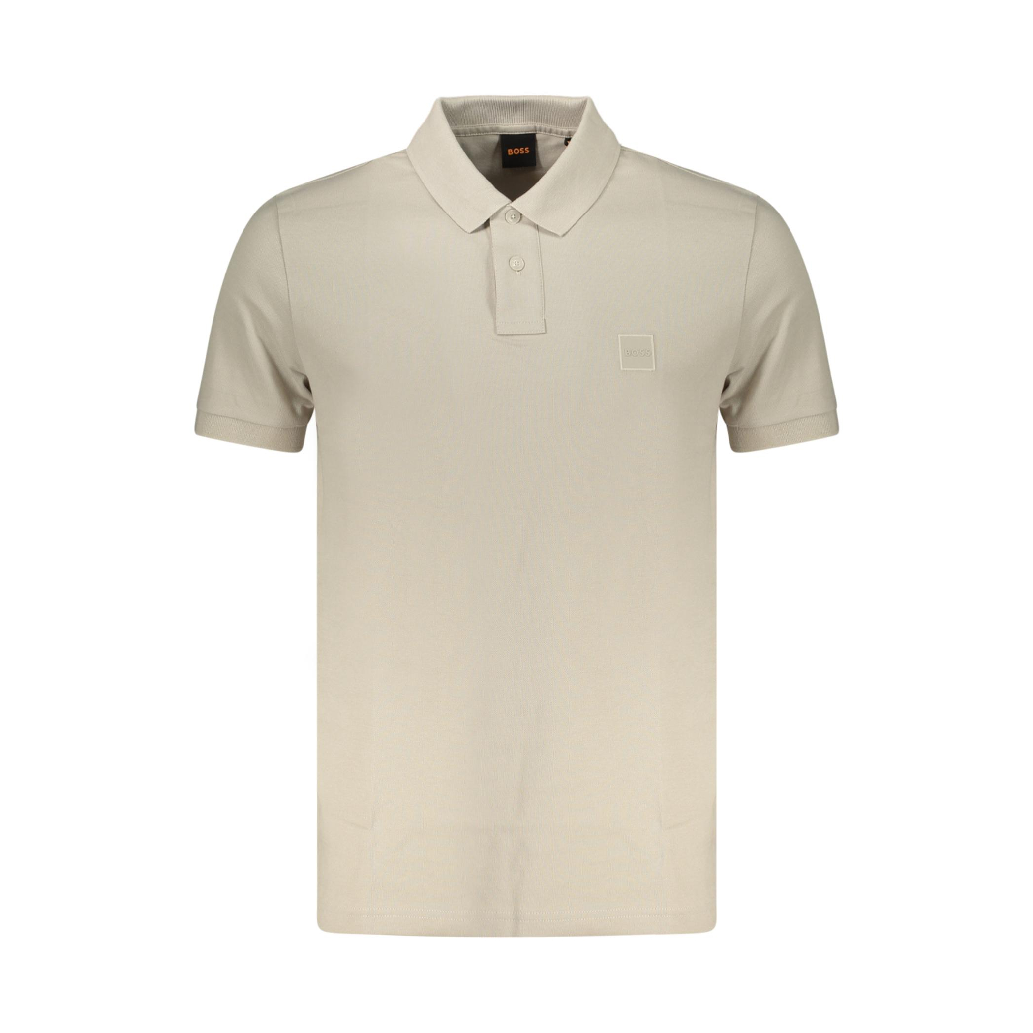Снимка на Мъжка поло близа с къс ръкав , бежова BOSS