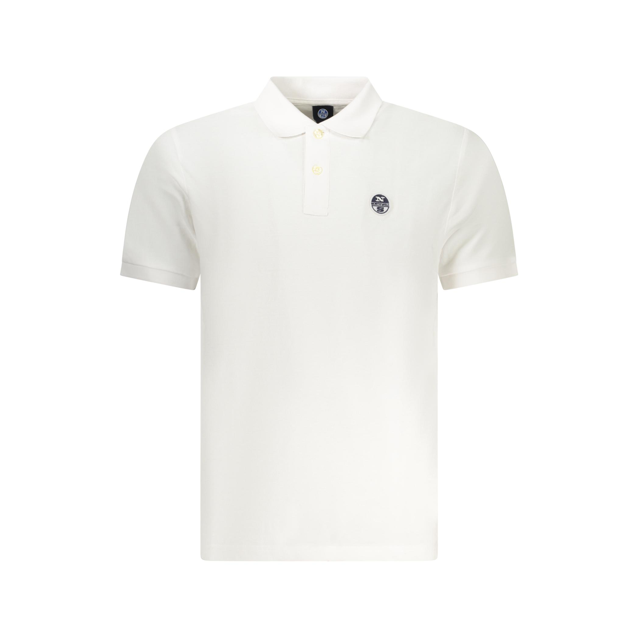 Снимка на Мъжка поло близа с къс ръкав , бяла NORTH SAILS