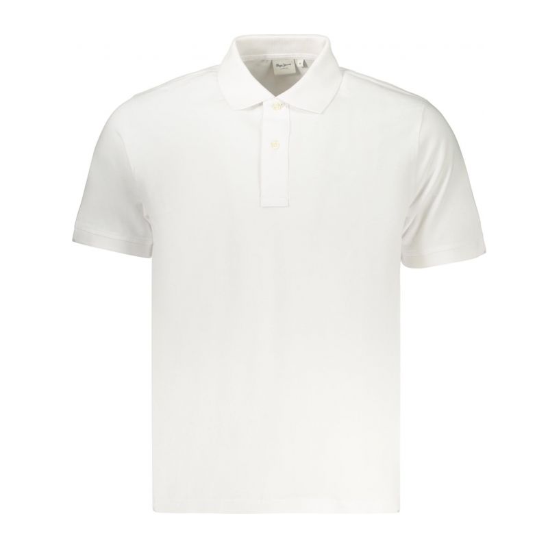 Мъжка поло близа с къс ръкав , бяла