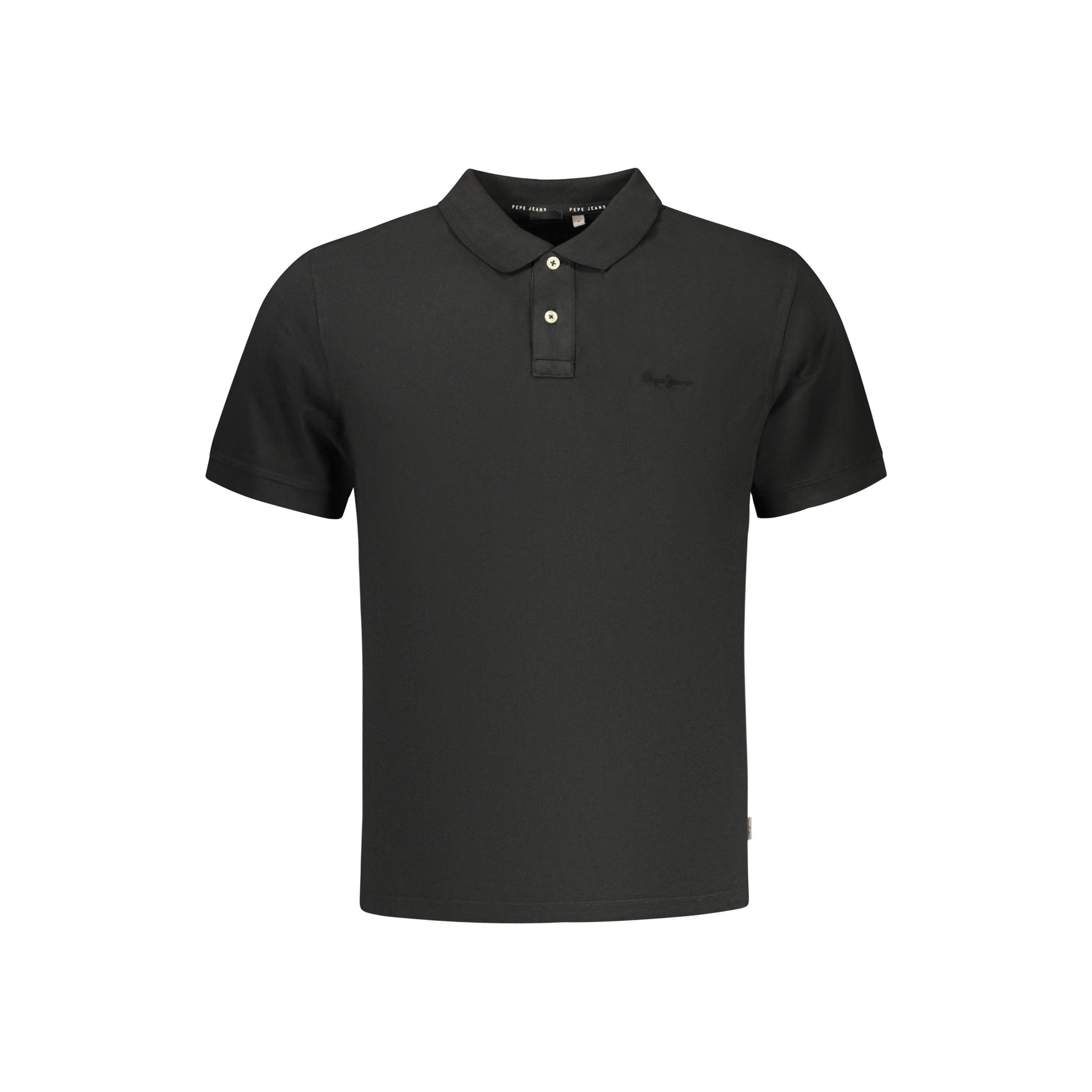 Снимка на Мъжка поло близа с къс ръкав , черна PEPE JEANS