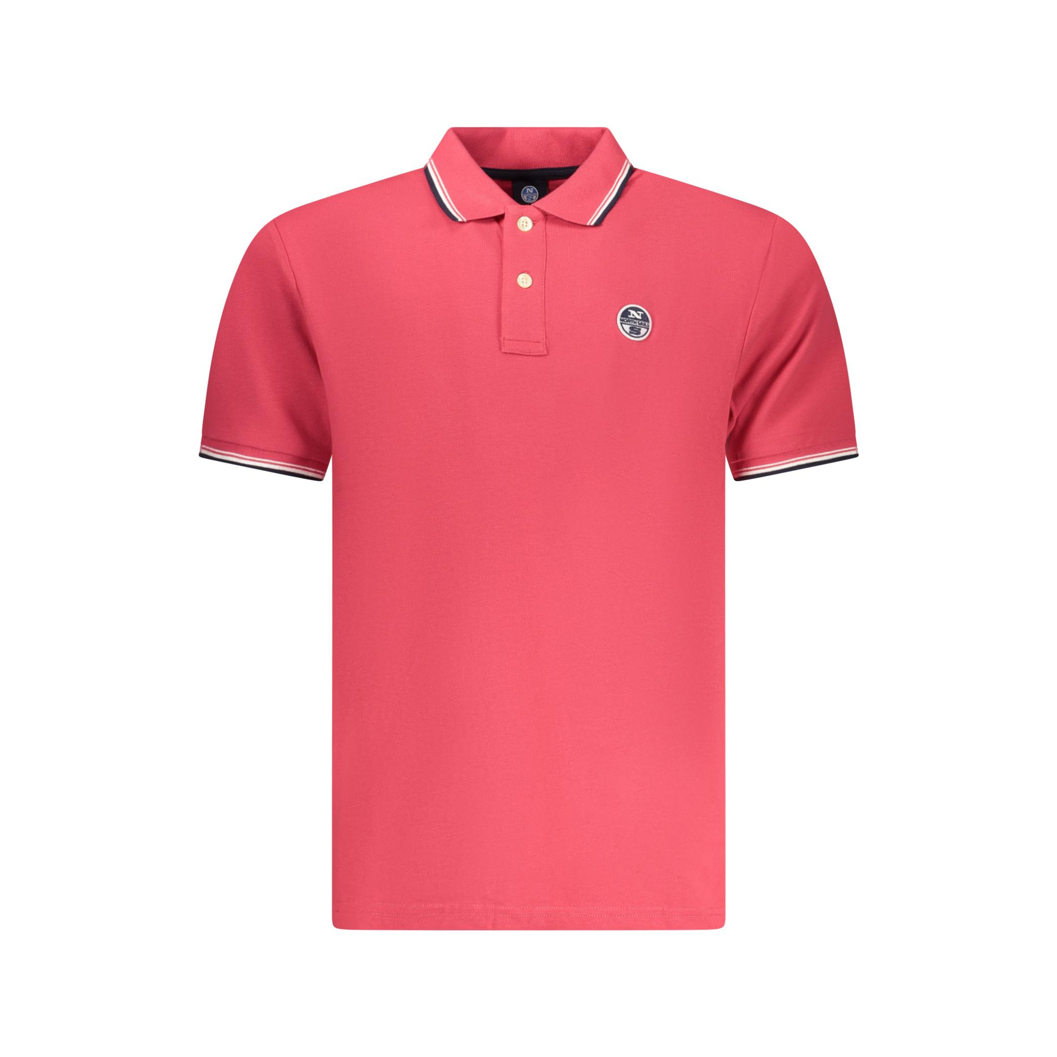 Снимка на Мъжка поло близа с къс ръкав , червена NORTH SAILS