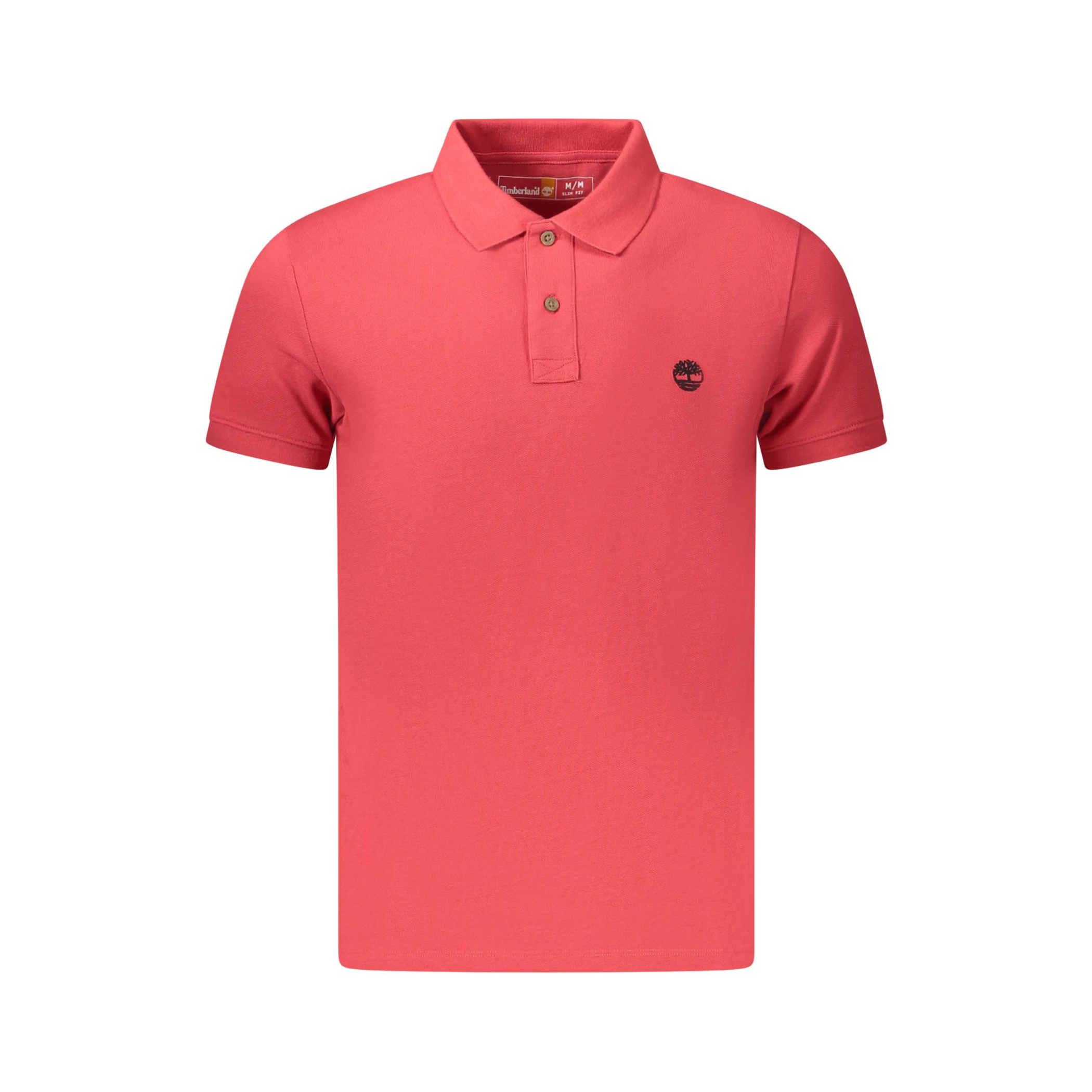 Снимка на Мъжка поло близа с къс ръкав , червена TIMBERLAND