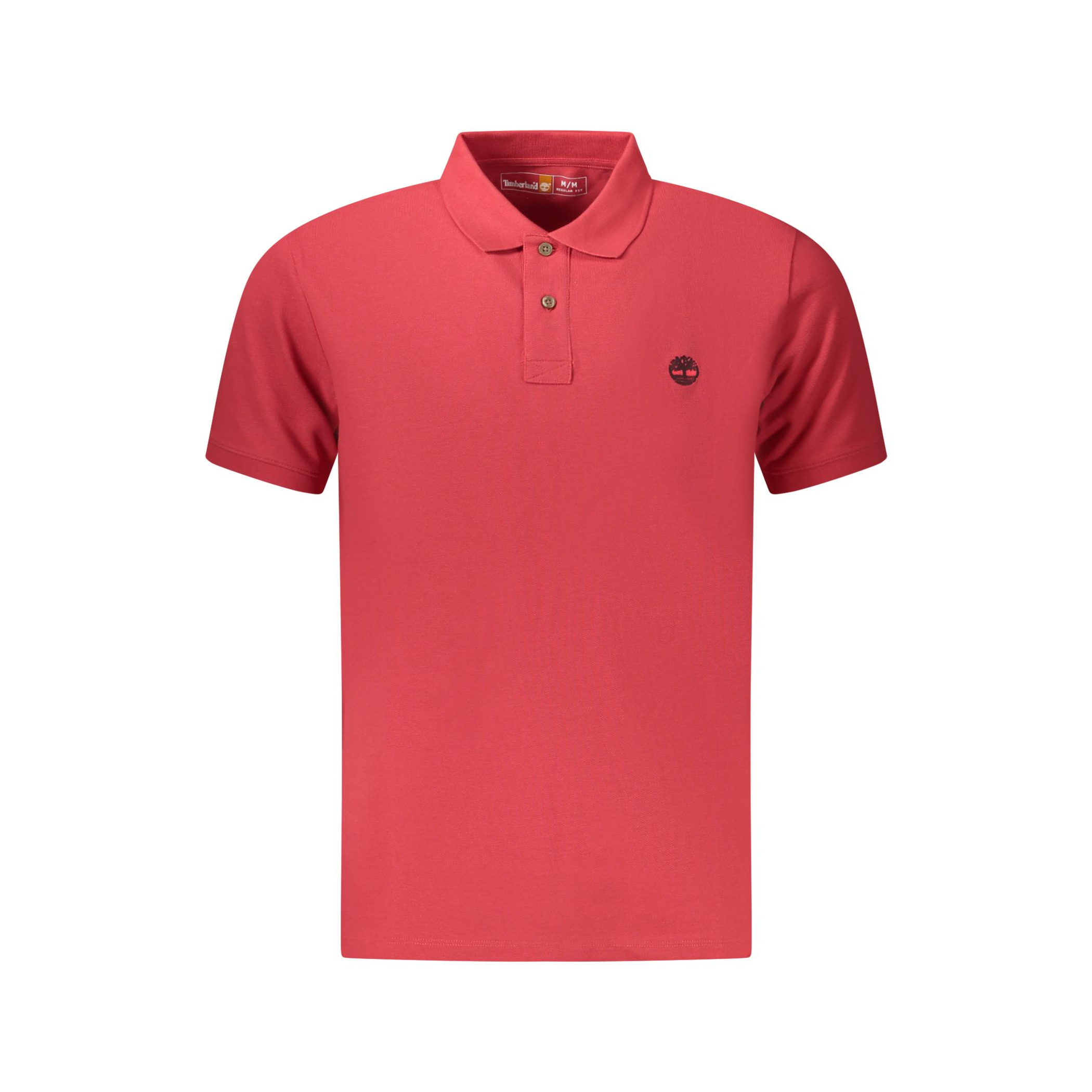 Снимка на Мъжка поло близа с къс ръкав , червена TIMBERLAND