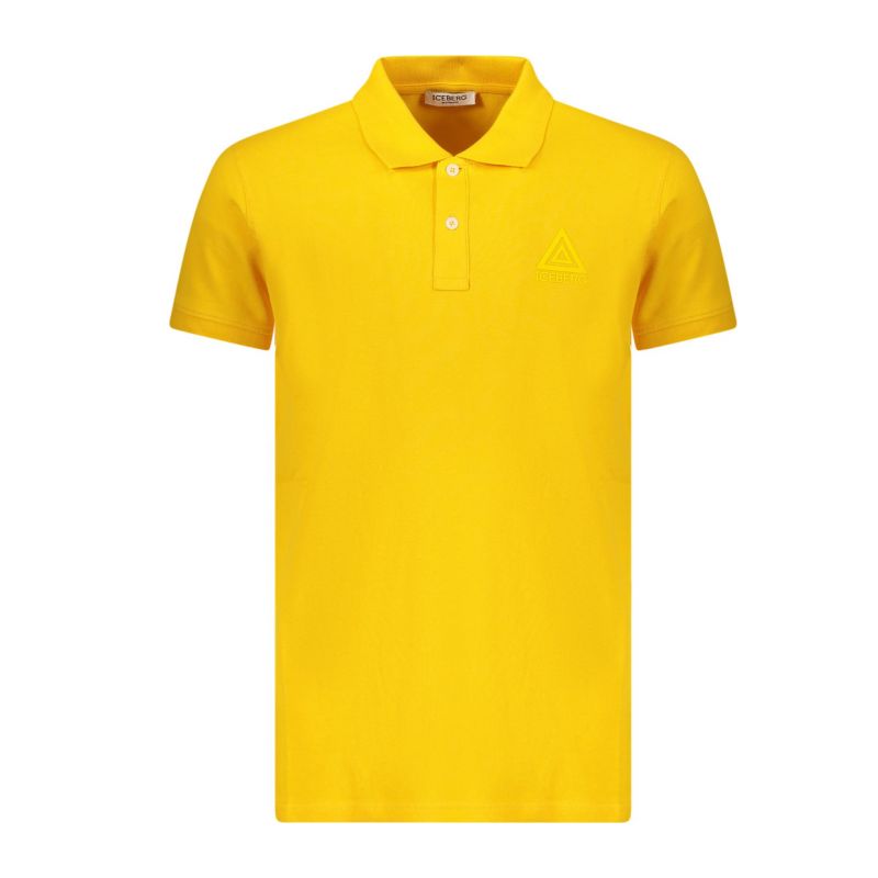 Мъжка поло близа с къс ръкав , жълта