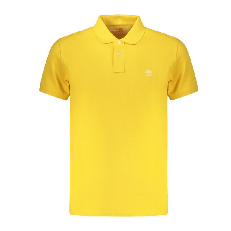 Мъжка поло близа с къс ръкав , жълта