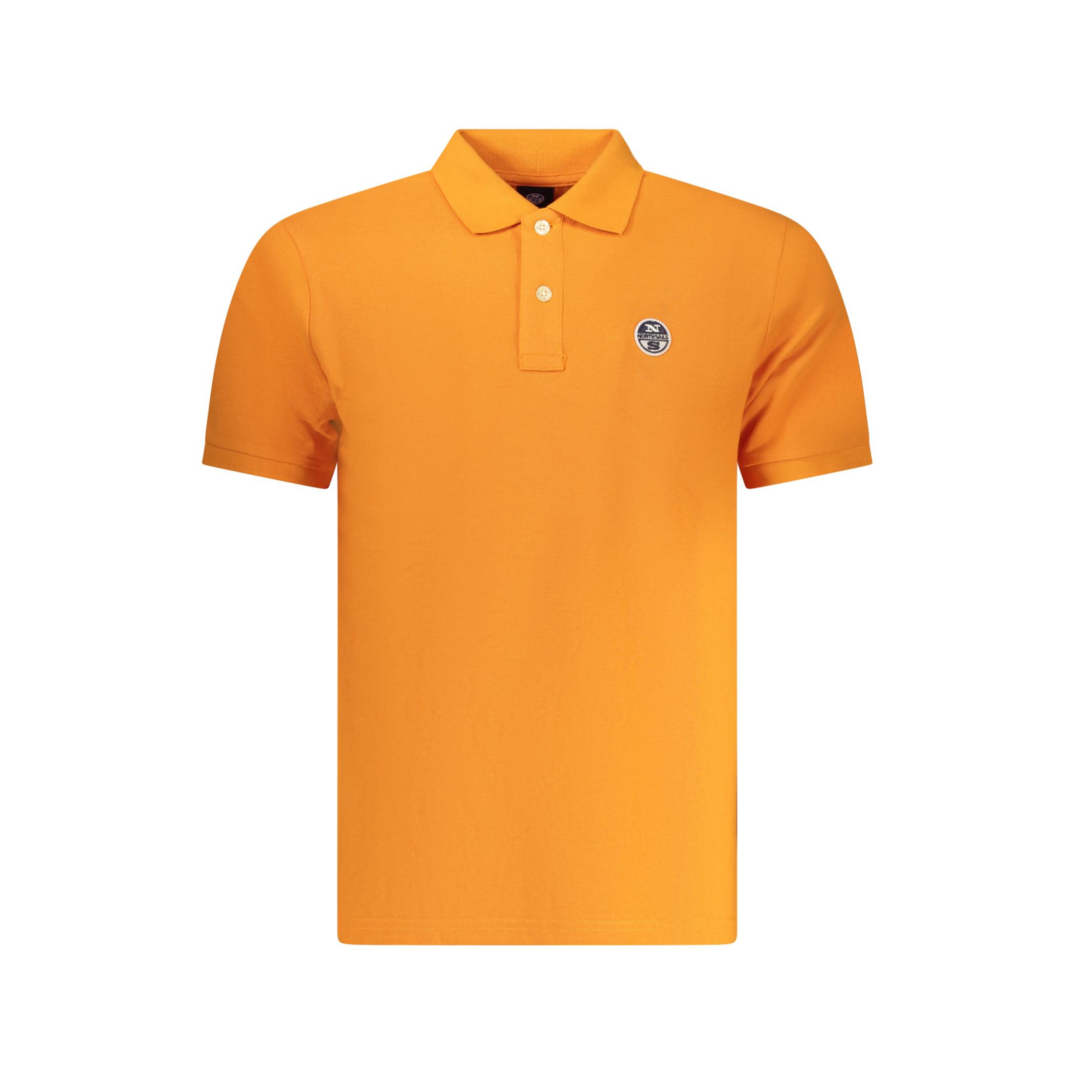 Снимка на Мъжка поло близа с къс ръкав , оранжева NORTH SAILS