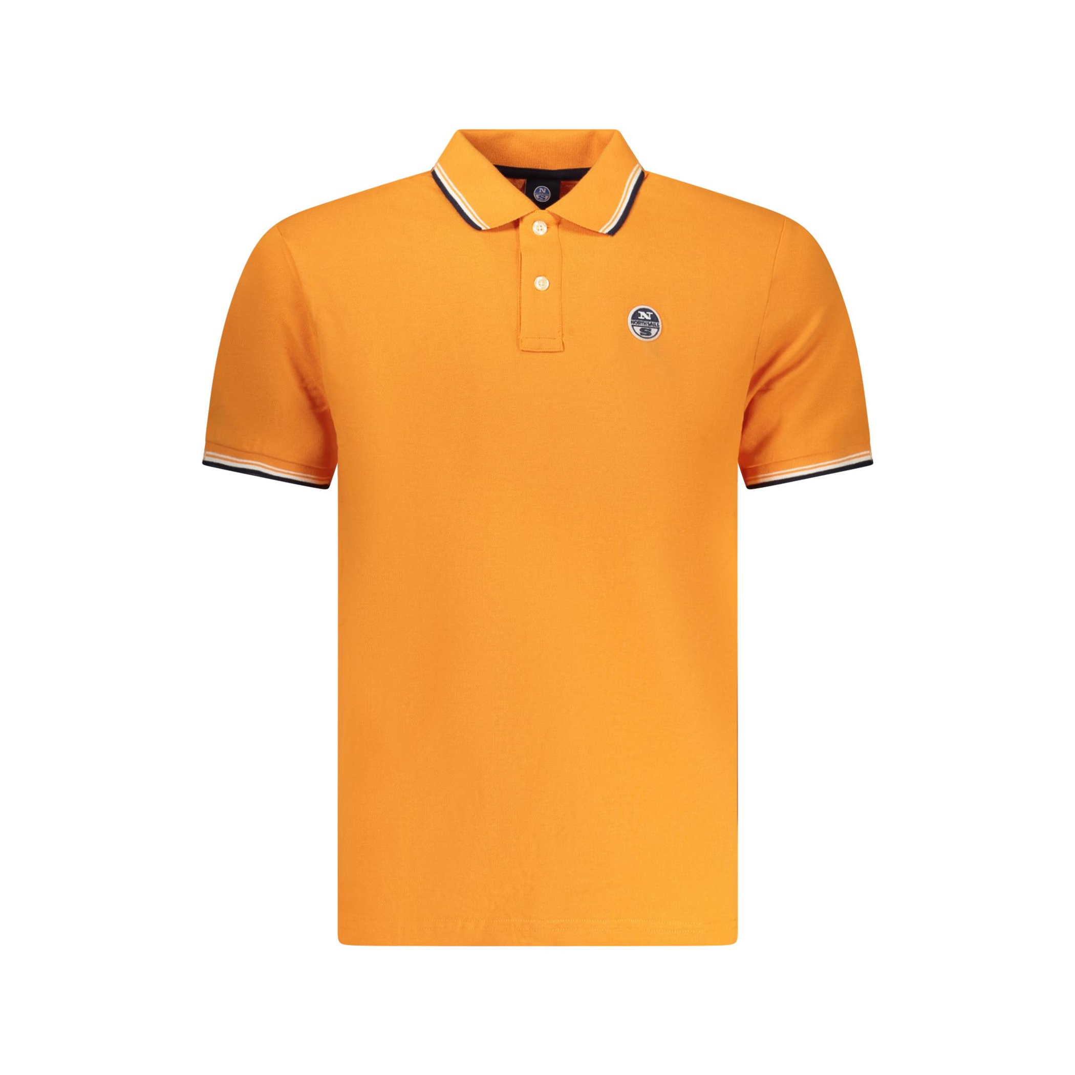 Снимка на Мъжка поло близа с къс ръкав , оранжева NORTH SAILS