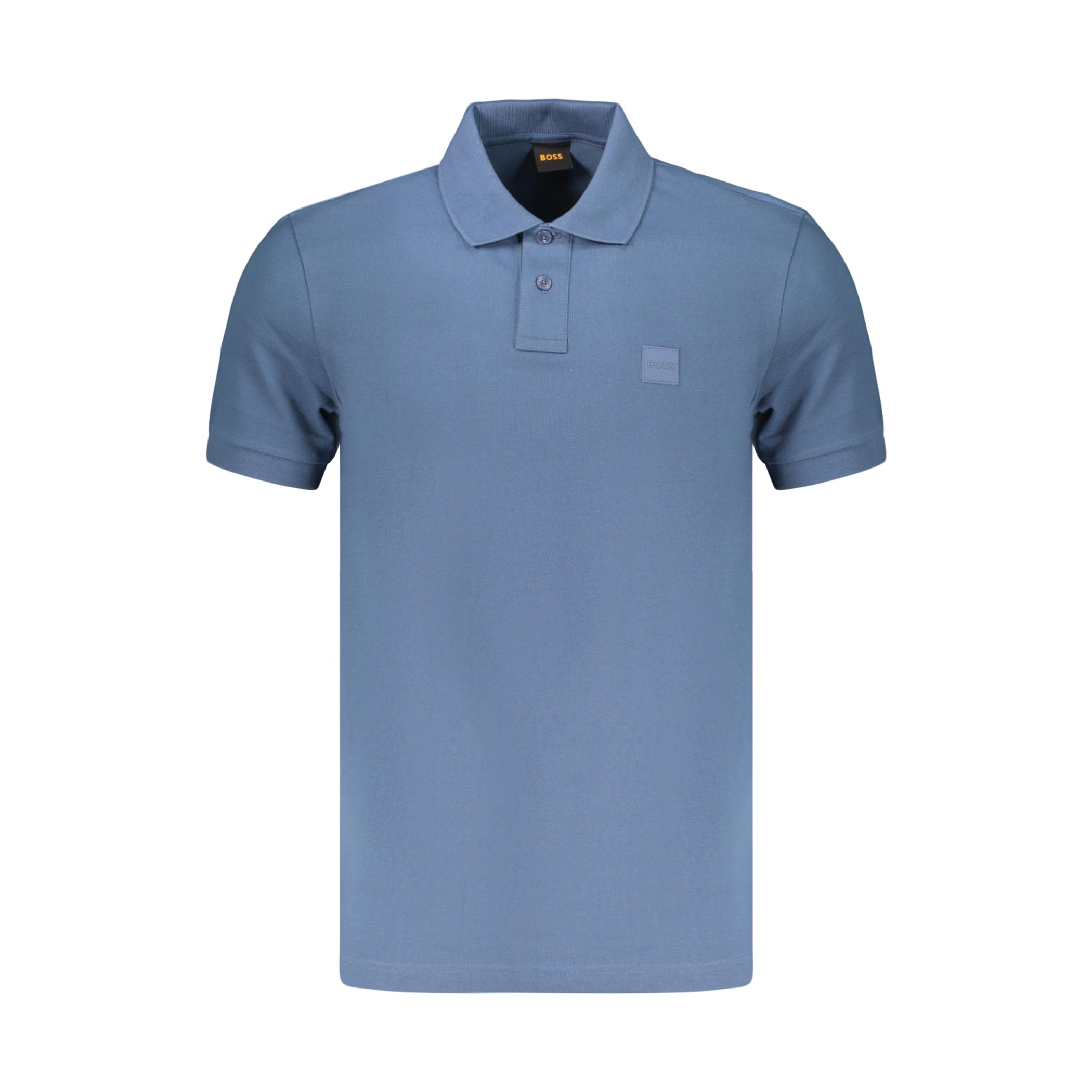 Снимка на Мъжка поло близа с къс ръкав , синя BOSS