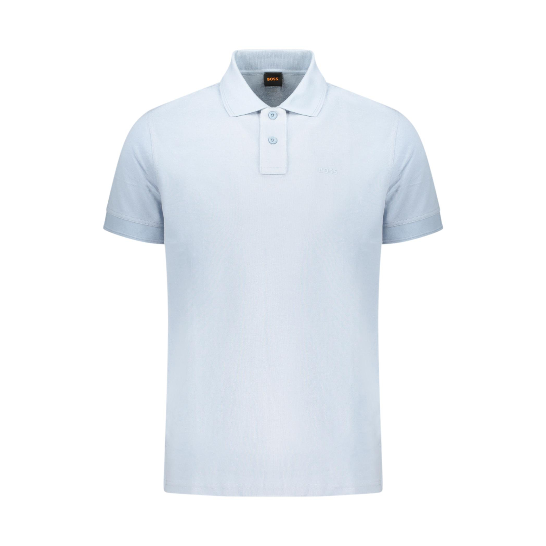 Снимка на Мъжка поло близа с къс ръкав , синя BOSS