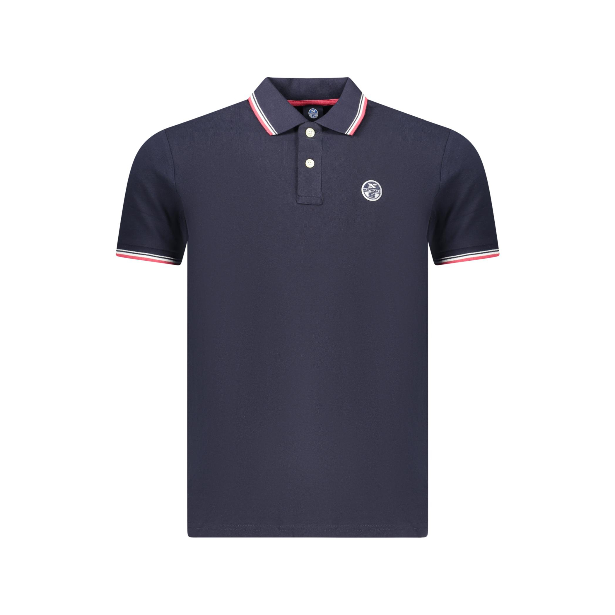 Снимка на Мъжка поло близа с къс ръкав , синя NORTH SAILS