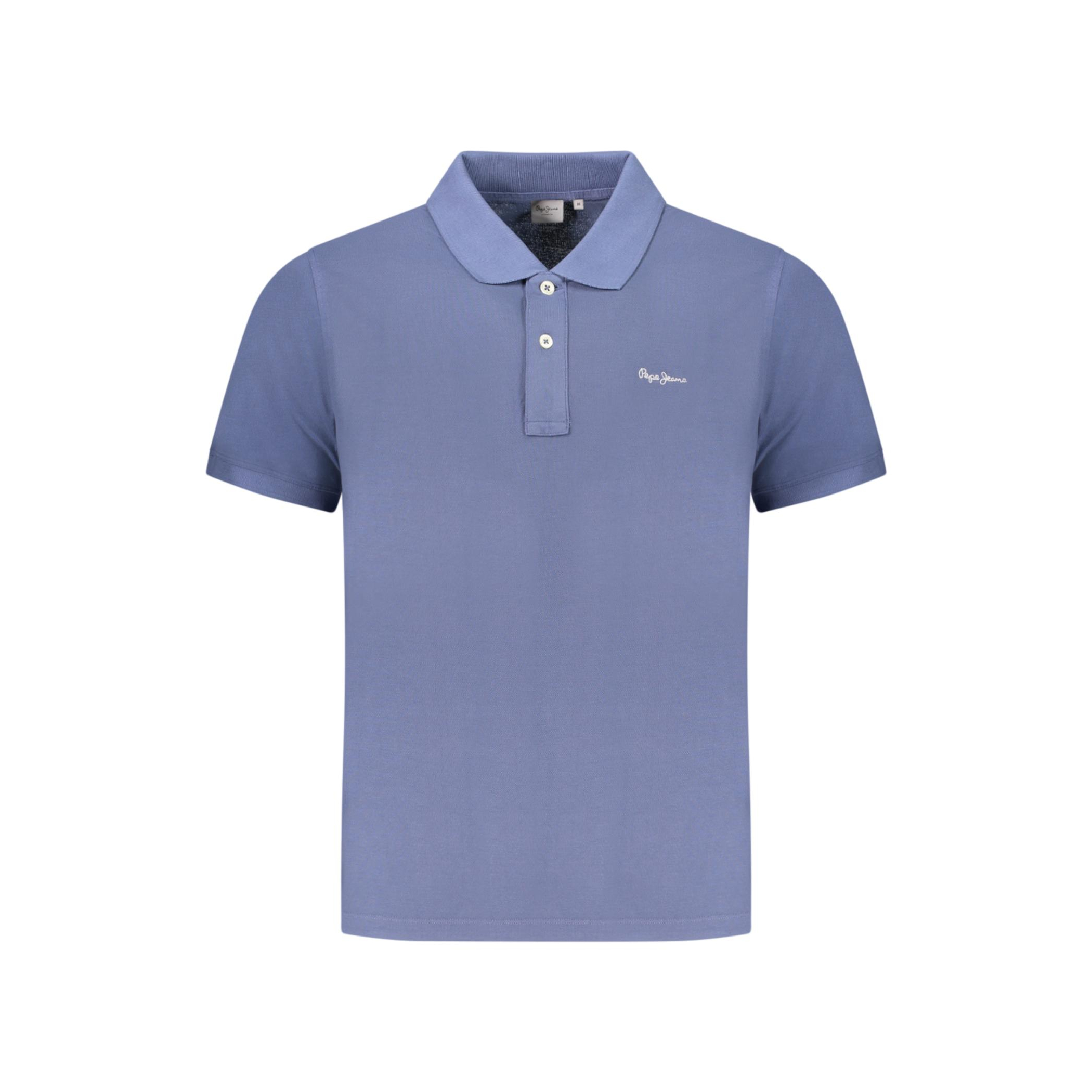 Снимка на Мъжка поло близа с къс ръкав , синя PEPE JEANS