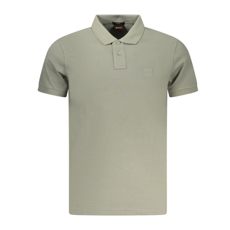 Снимка на Мъжка поло близа с къс ръкав , зелена BOSS 