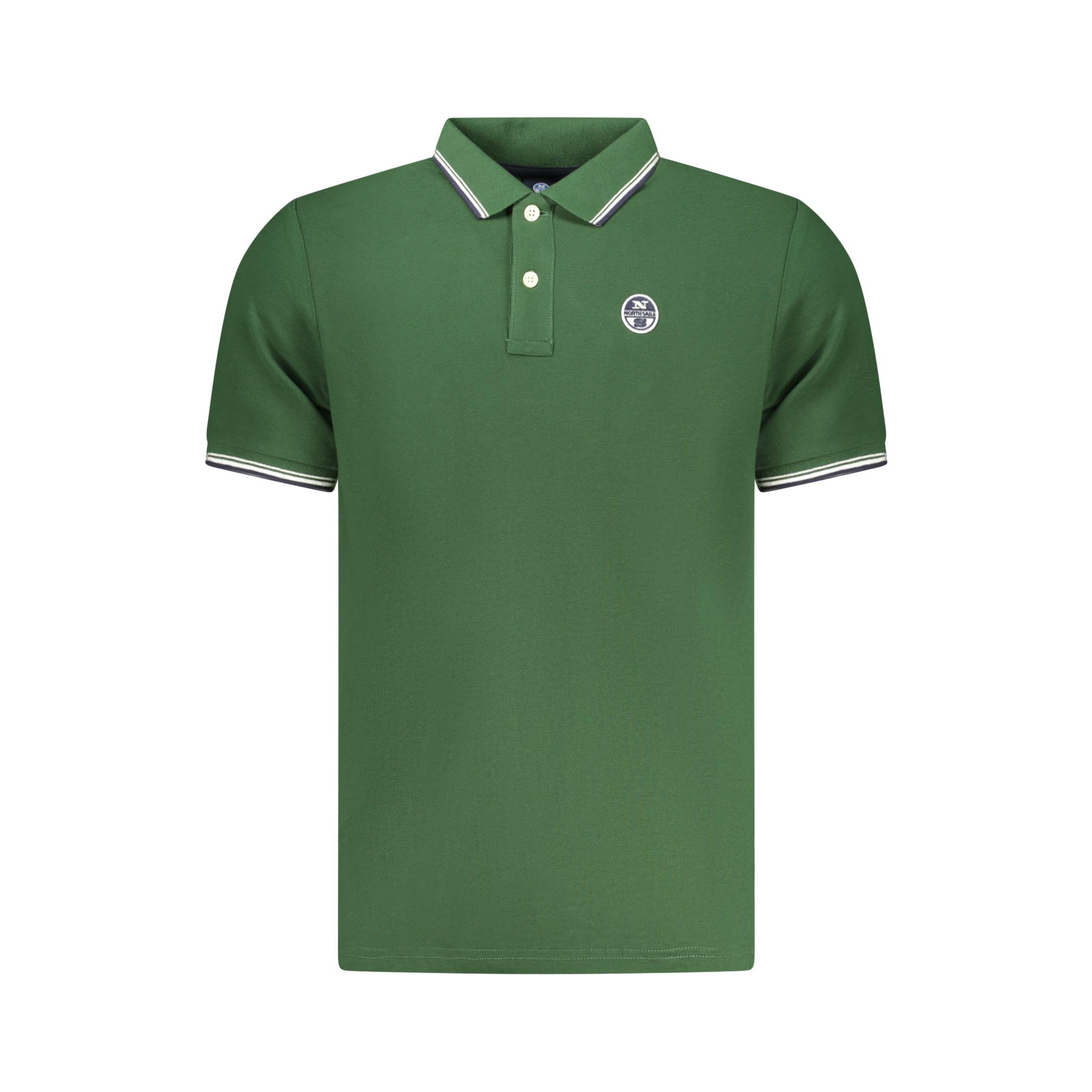 Снимка на Мъжка поло близа с къс ръкав , зелена NORTH SAILS