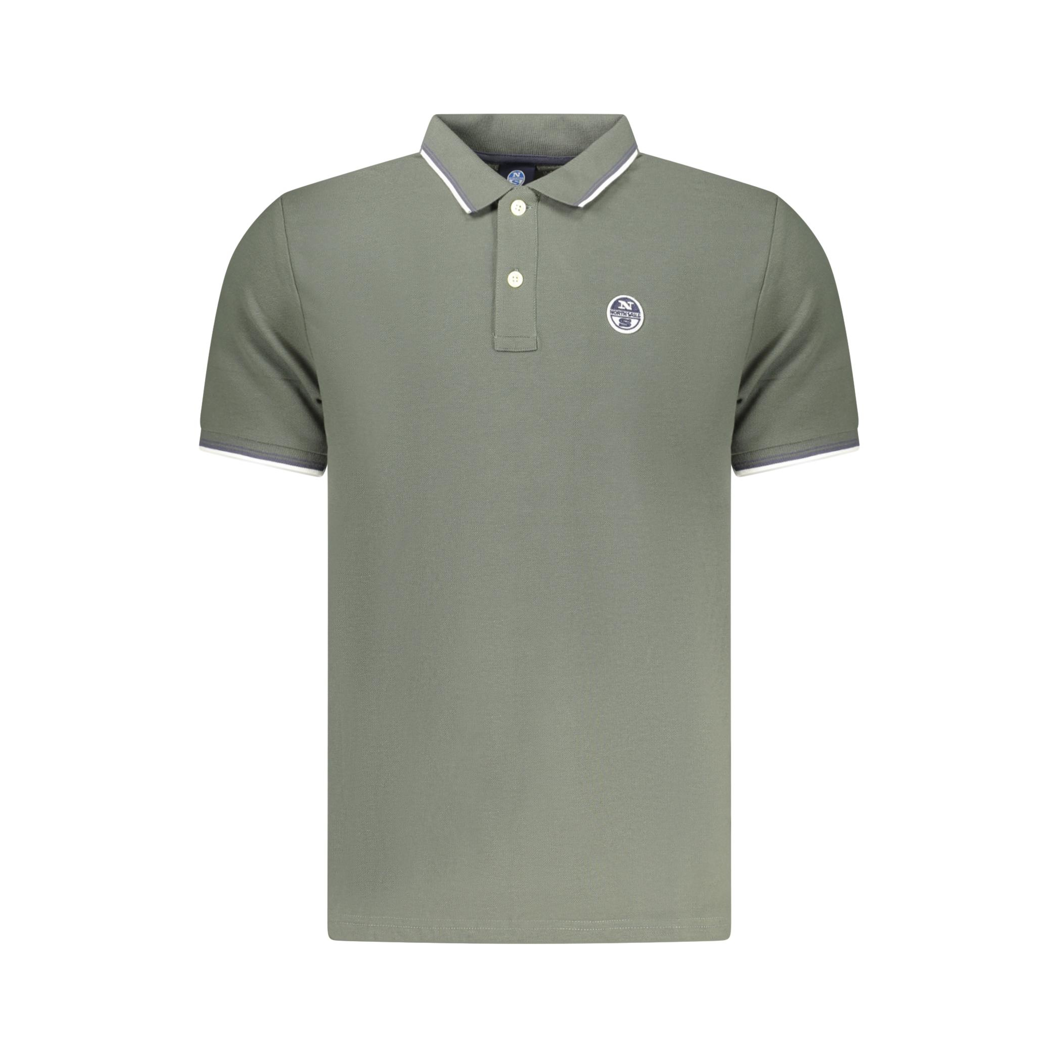 Снимка на Мъжка поло близа с къс ръкав , зелена NORTH SAILS