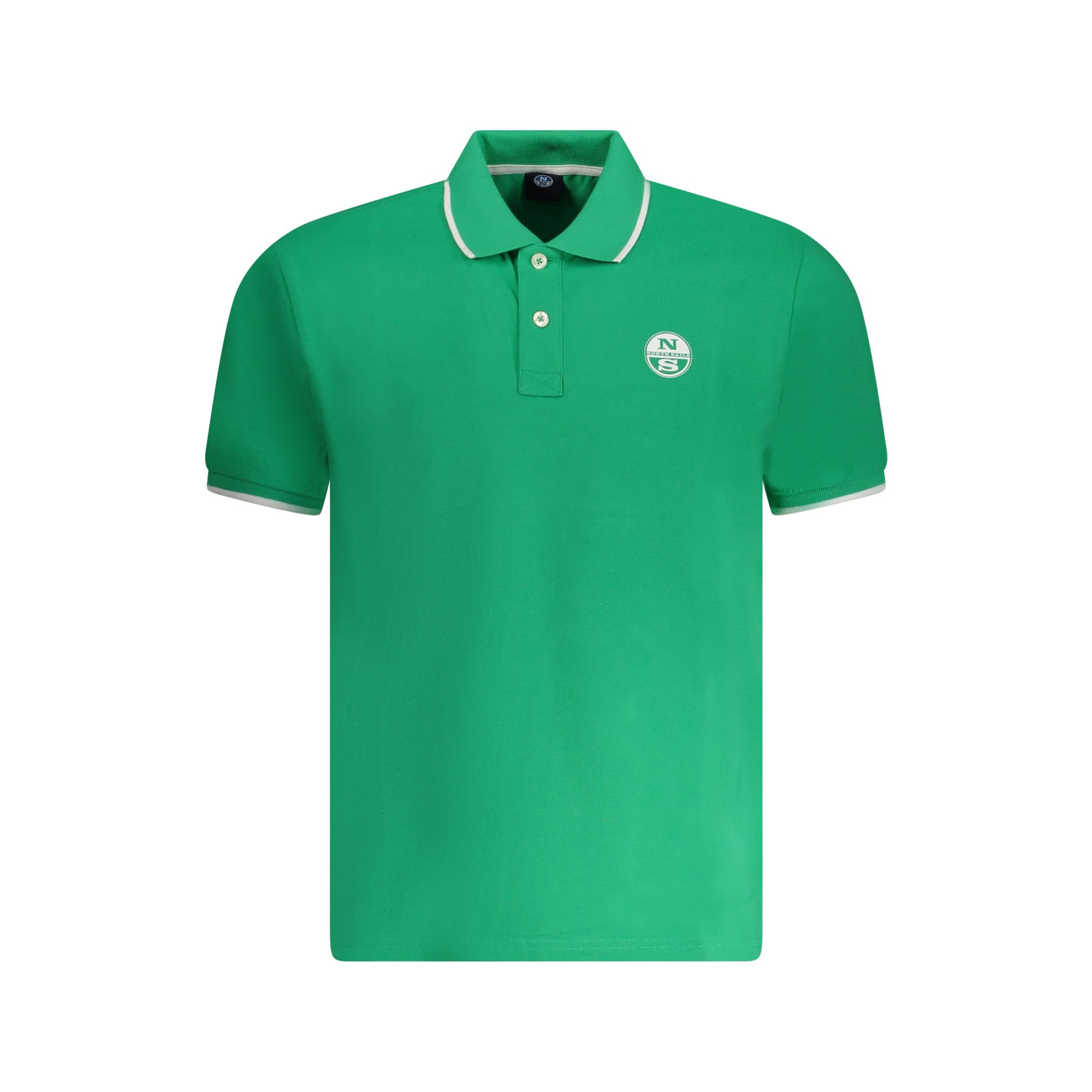 Снимка на Мъжка поло близа с къс ръкав , зелена NORTH SAILS