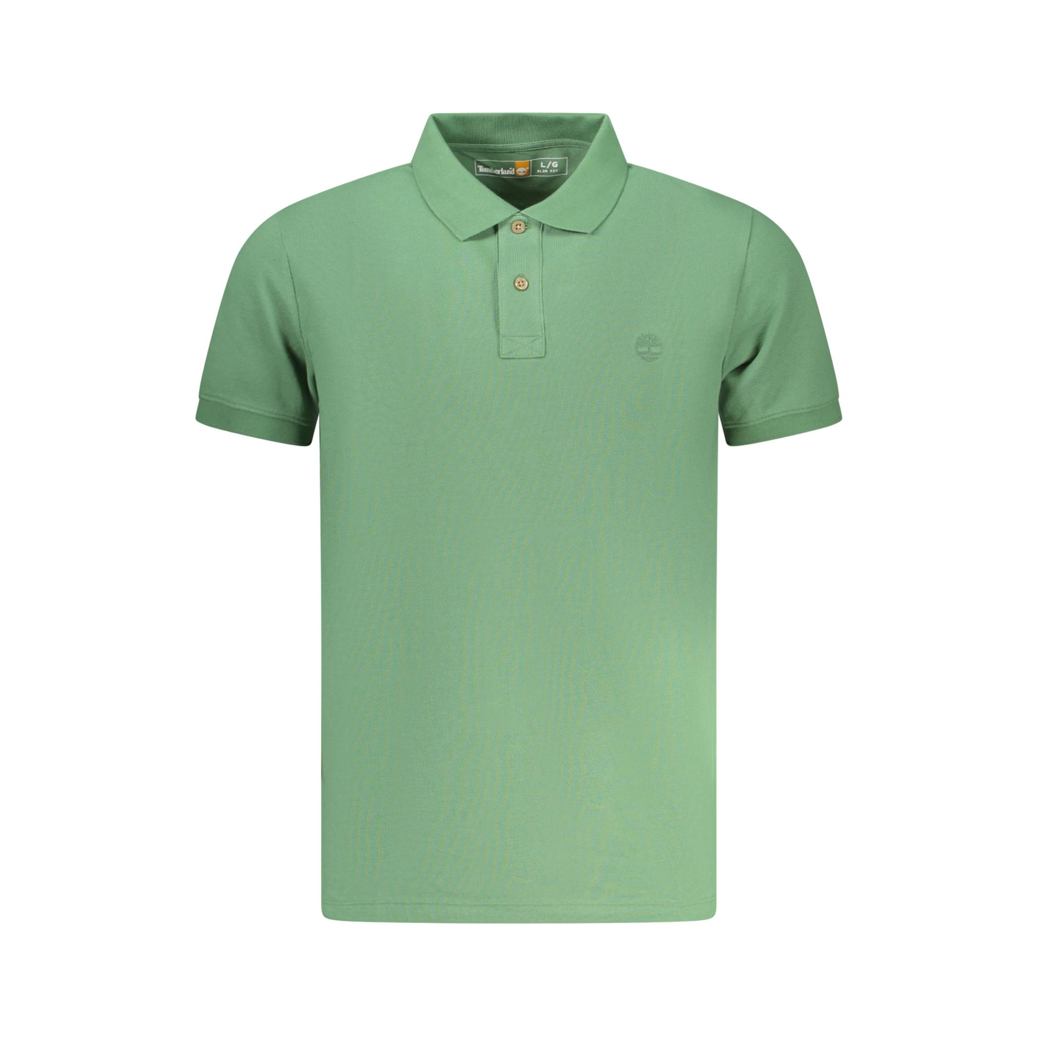 Снимка на Мъжка поло близа с къс ръкав , зелена TIMBERLAND