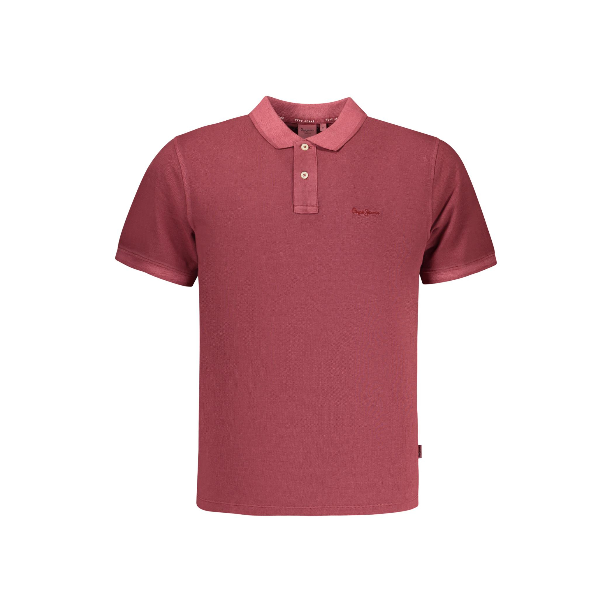 Снимка на Мъжка поло тениска с къс ръкав , червена PEPE JEANS