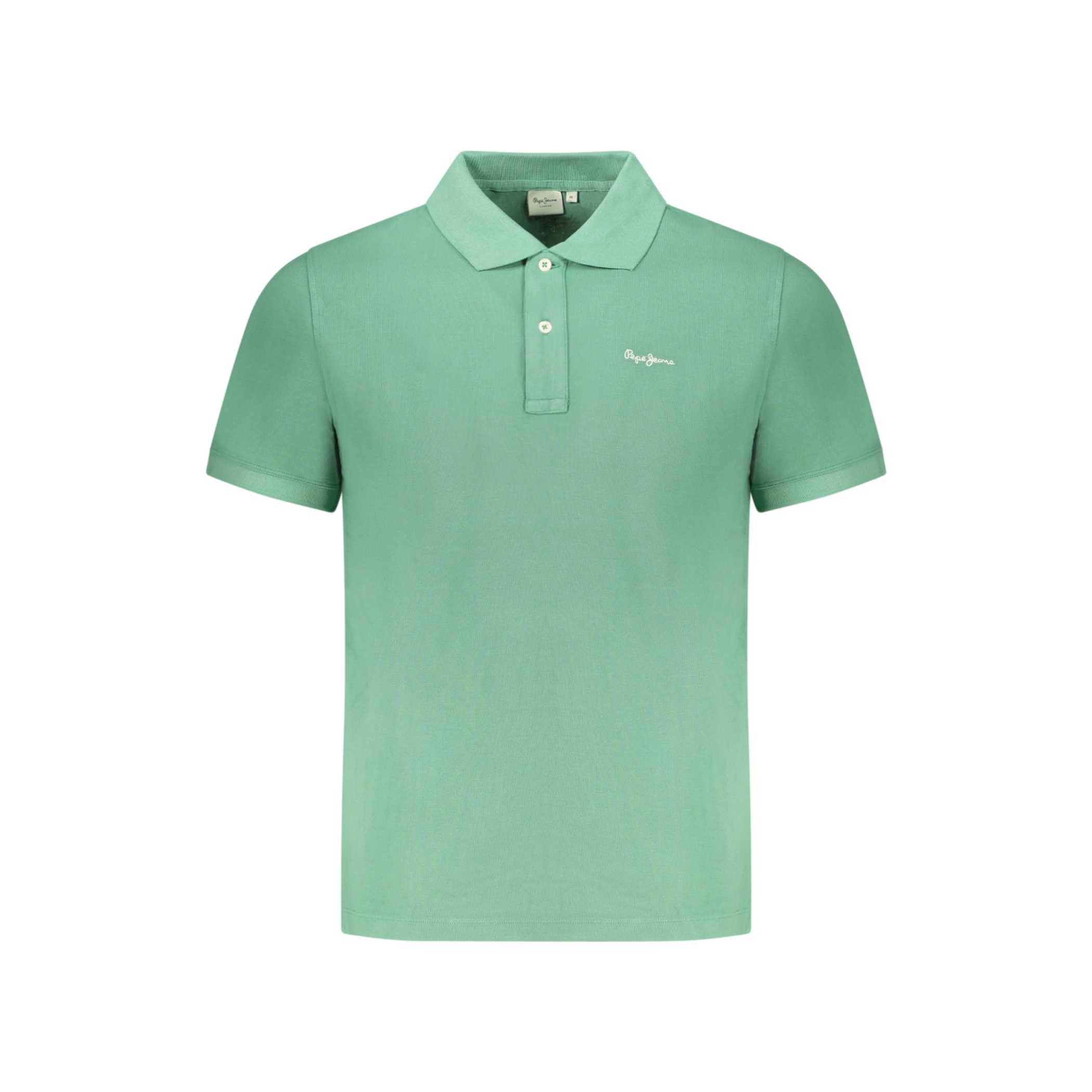 Снимка на Мъжка поло тениска с къс ръкав , зелена PEPE JEANS