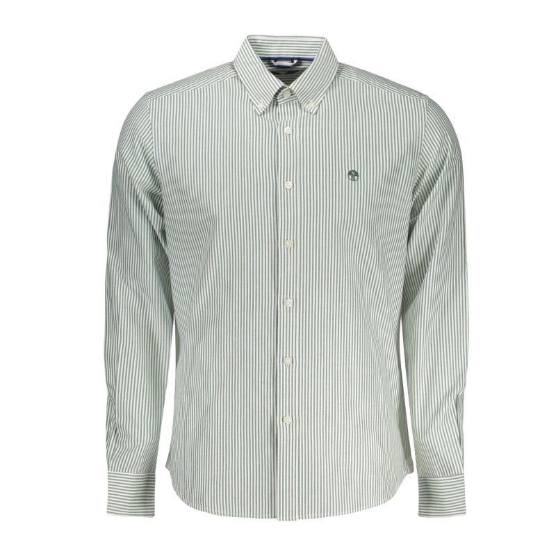 Мъжка риза с дълъг ръкав , бяла