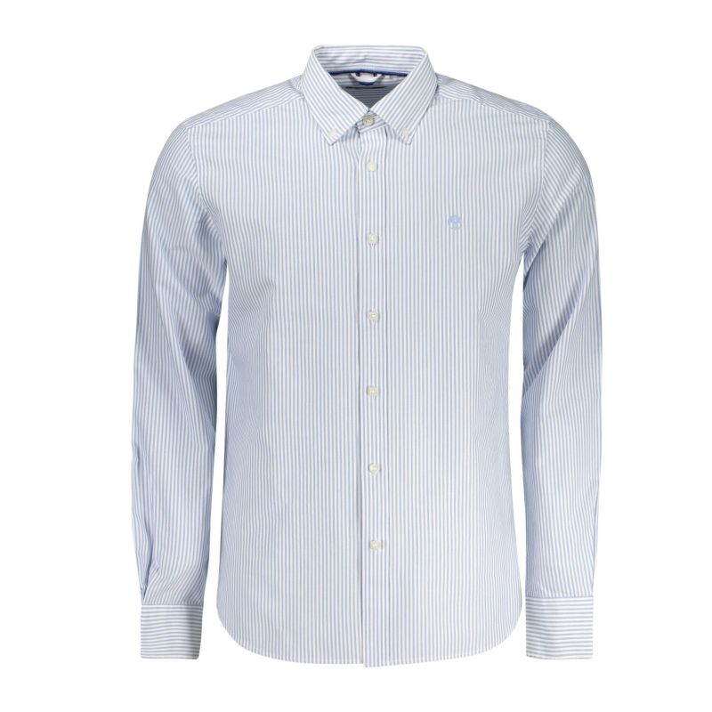 Мъжка риза с дълъг ръкав , бяла