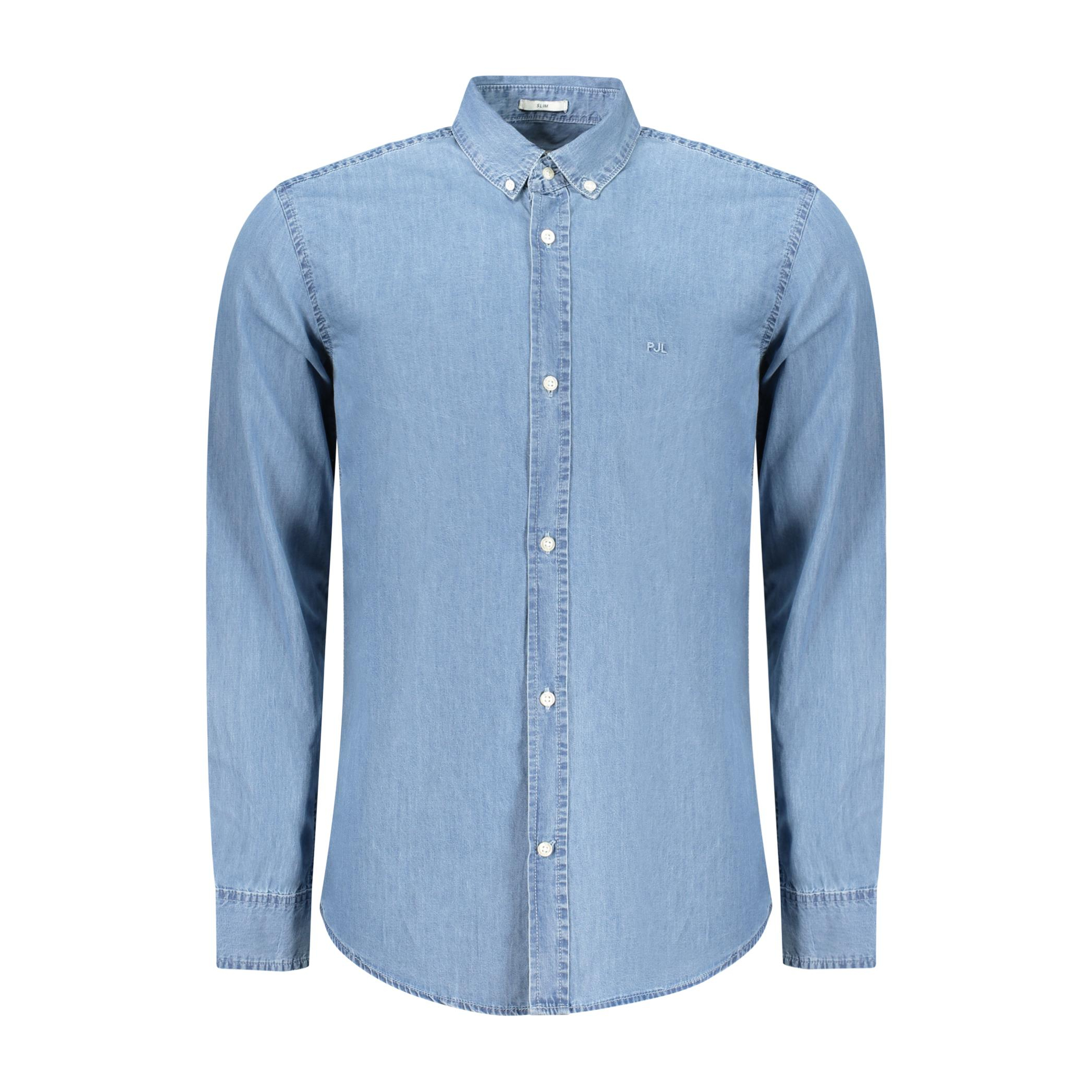 Снимка на Мъжка риза с дълъг ръкав , синя PEPE JEANS