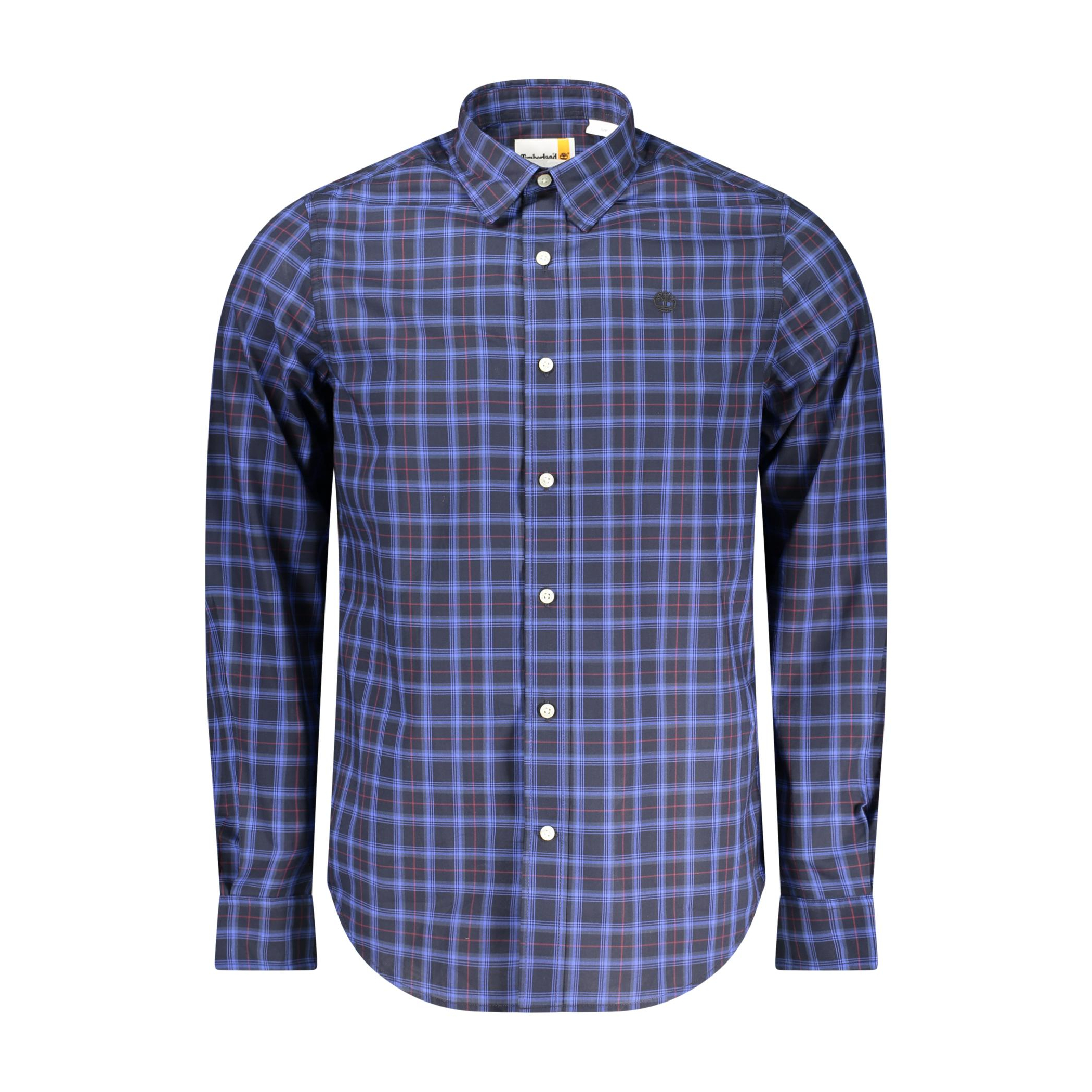 Снимка на Мъжка риза с дълъг ръкав , синя TIMBERLAND