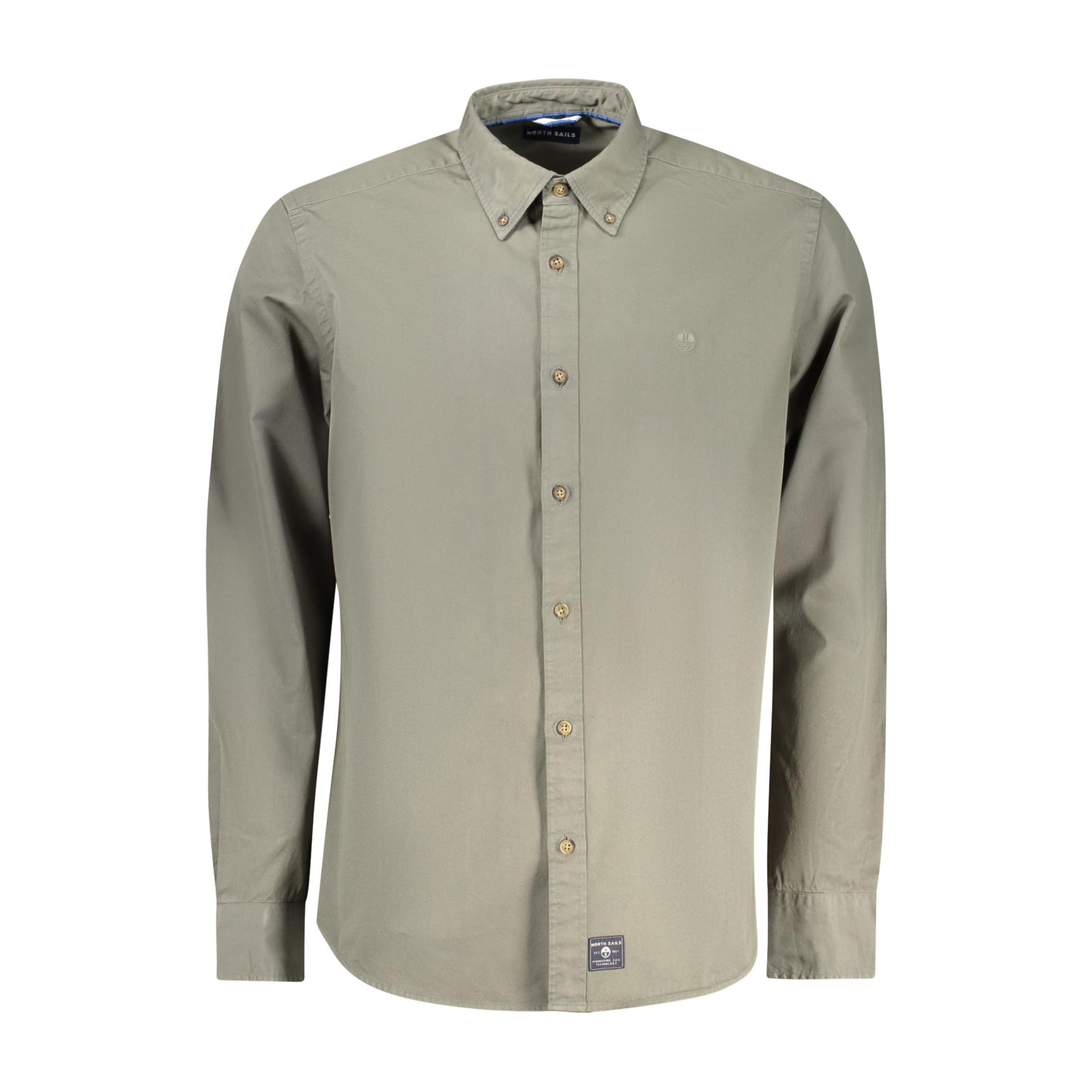 Снимка на Мъжка риза с дълъг ръкав , зелена NORTH SAILS