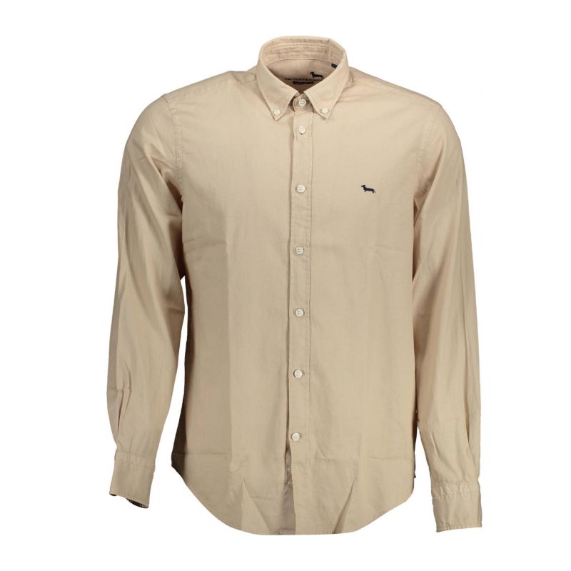 Снимка на Мъжка риза с дълъг ръкав harmont & blaine, бежова HARMONT&BLAINE