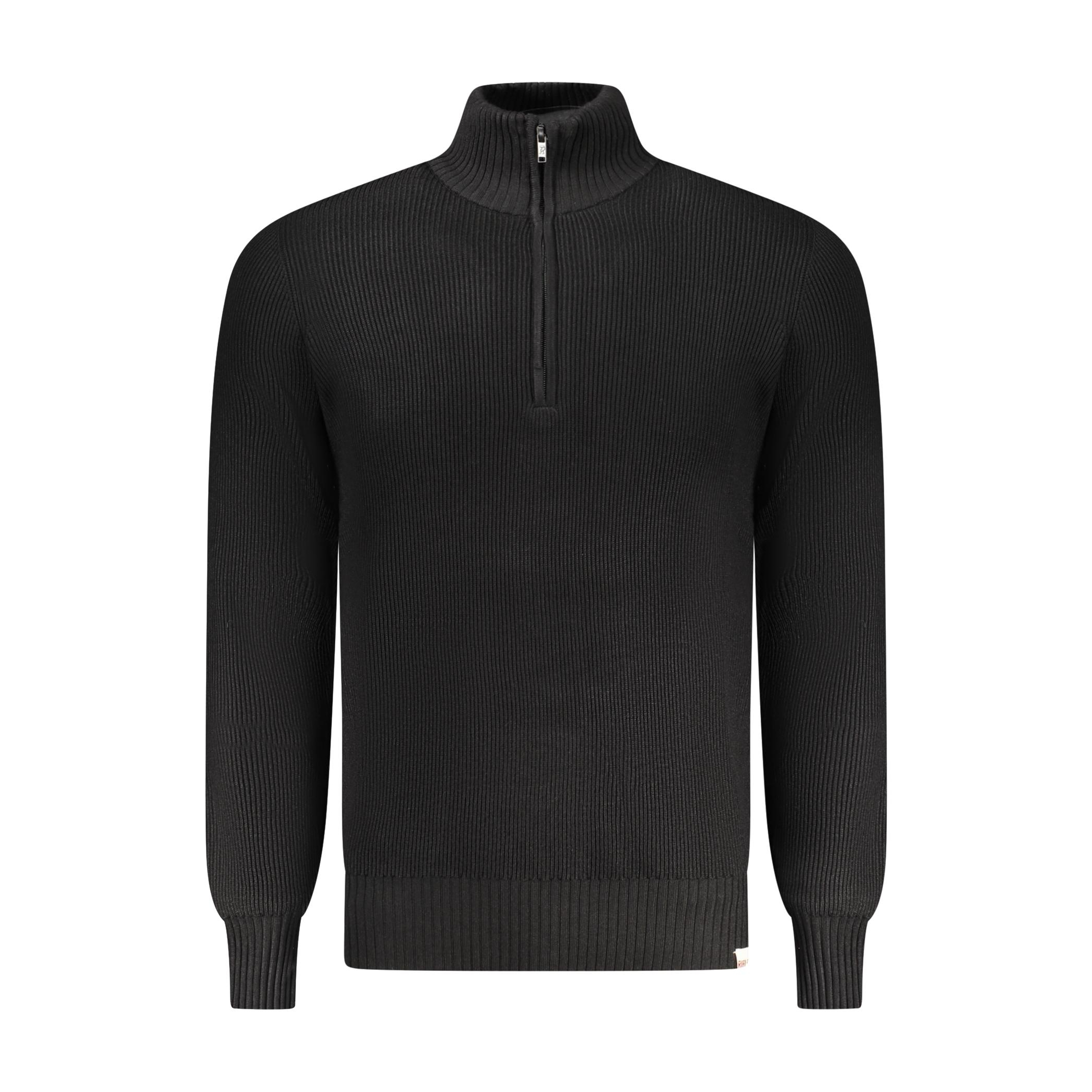 Снимка на Мъжка риза с пушка, черна RIFLE